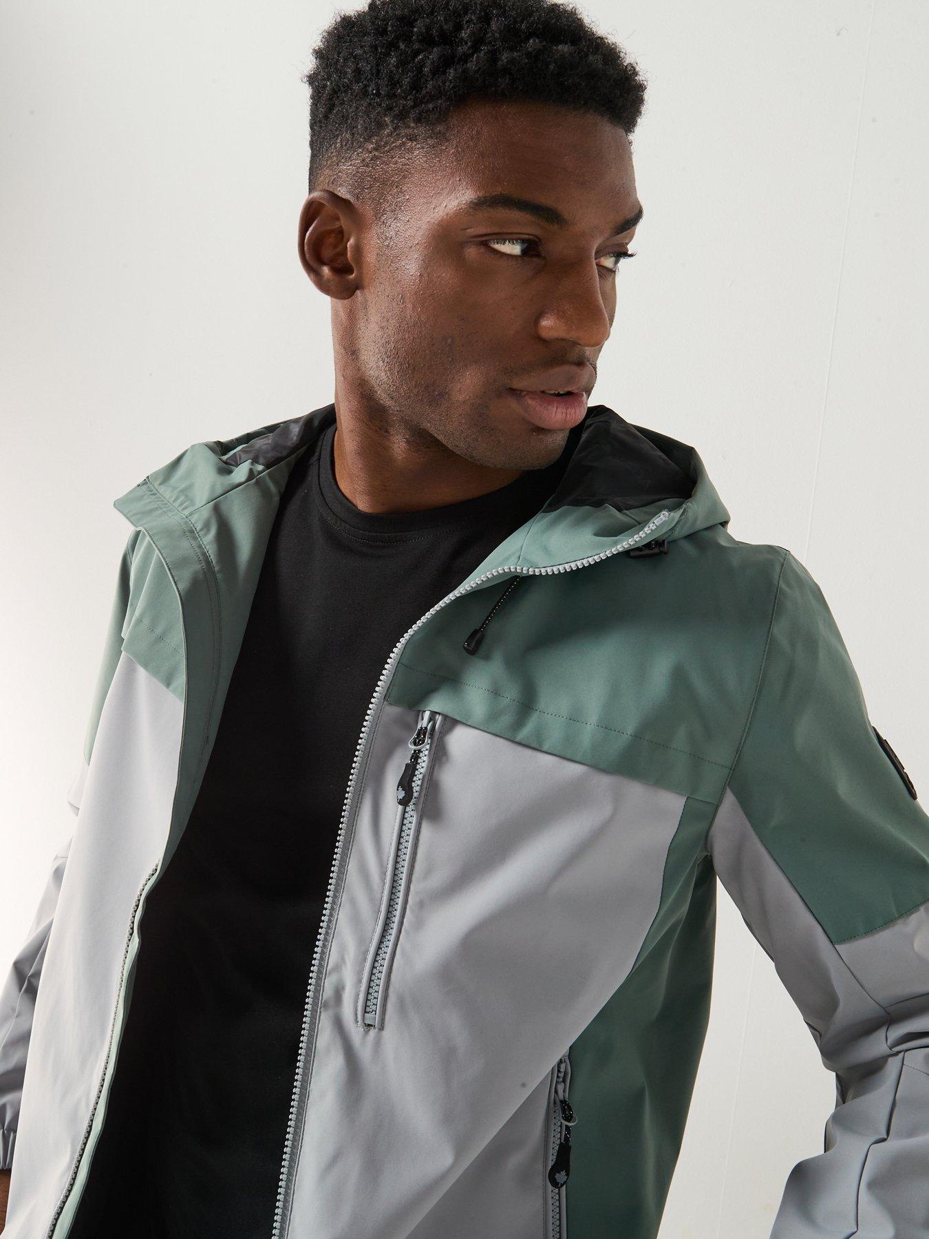 Image 5 of 6 of Zavetti Canada Zavetti Canada Sevillio Technical Windbreaker Jacket - Grey