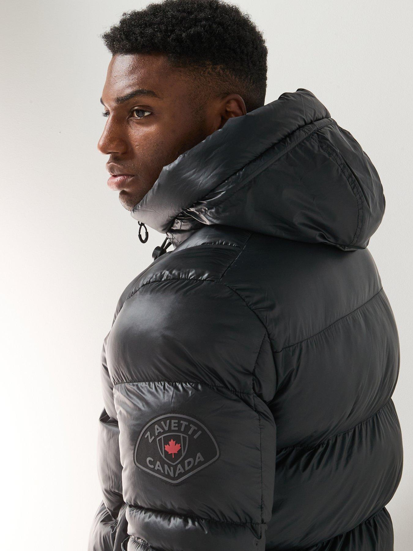 Zavetti Canada Tanox Sheen Padded Coat - Black | Very Ireland