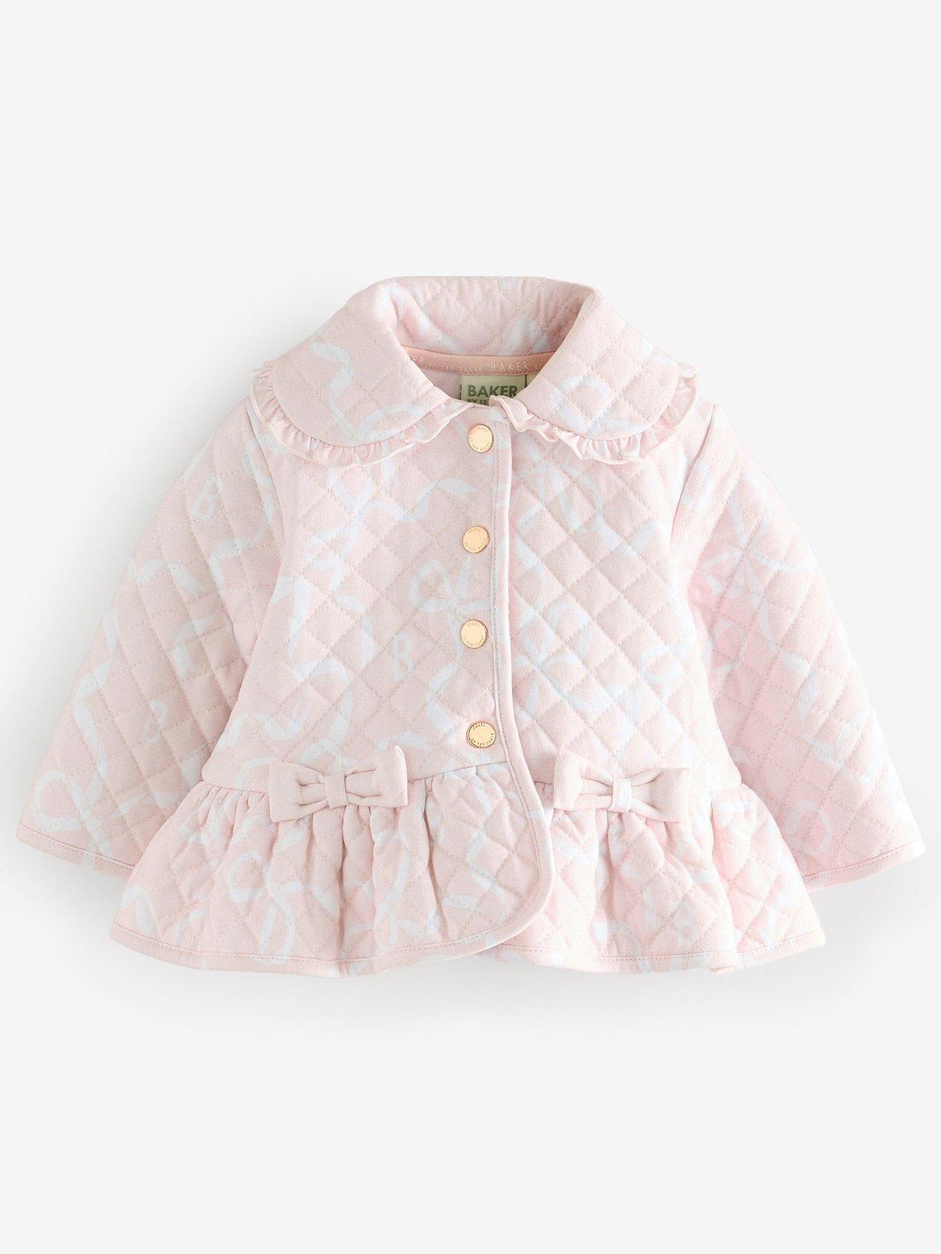 Ted Baker Baby Girls Quilted Jacket - Multi