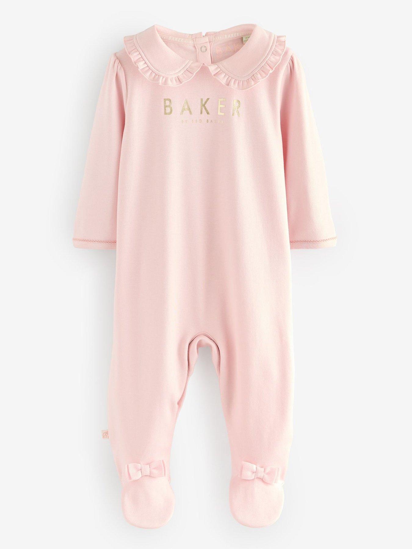 ted-baker-baby-girls-3-pack-sleepsuits-pinkback