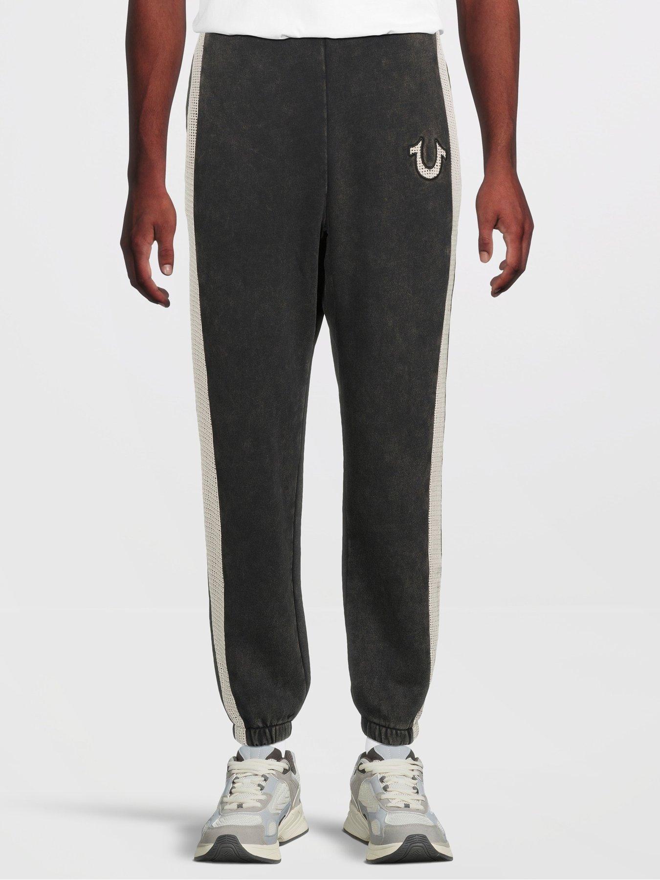 true-religion-mesh-inset-cuffed-joggers-black