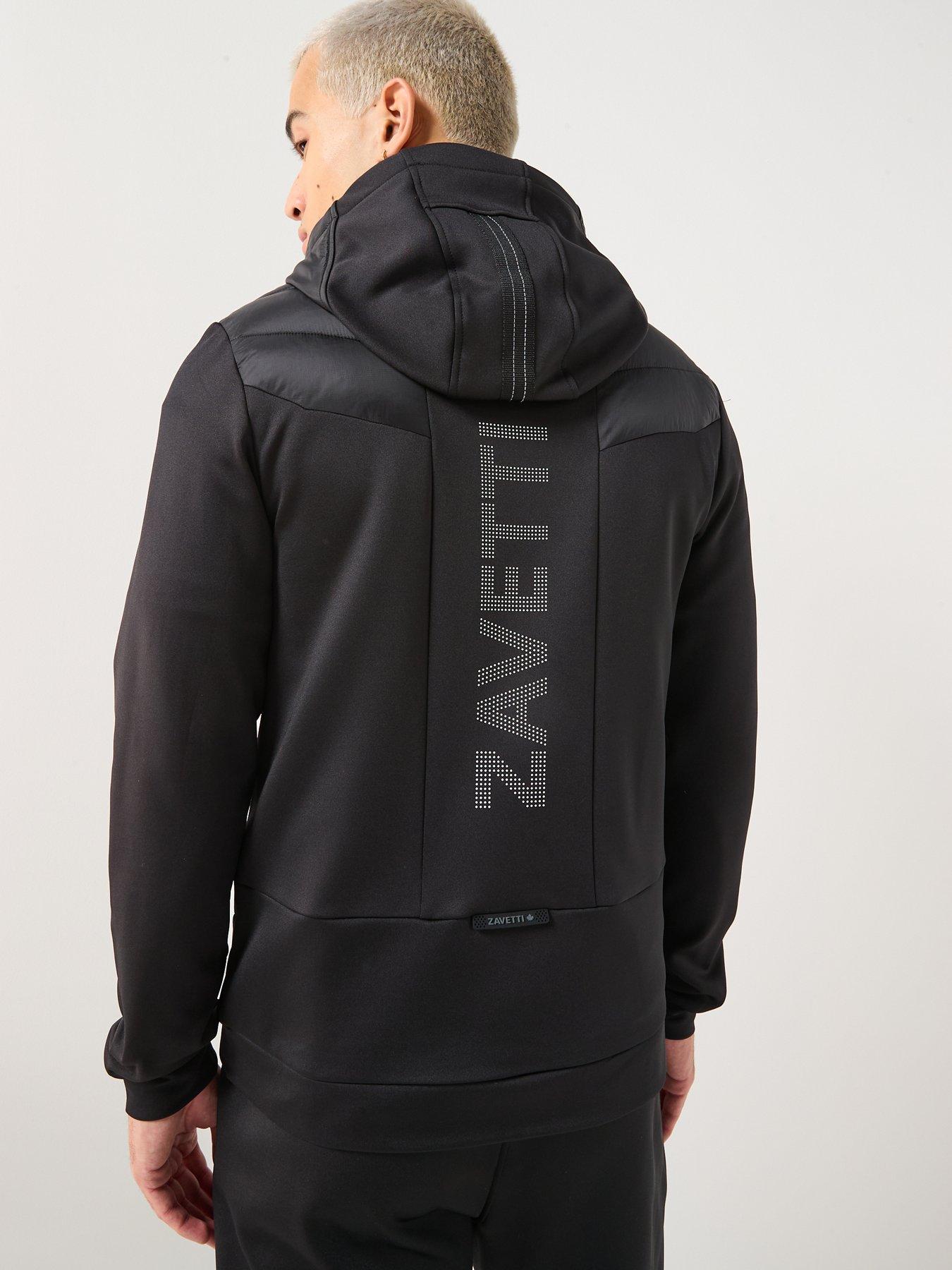 zavetti-canada-omaro-hybrid-zip-through-hoodie-blackstillFront