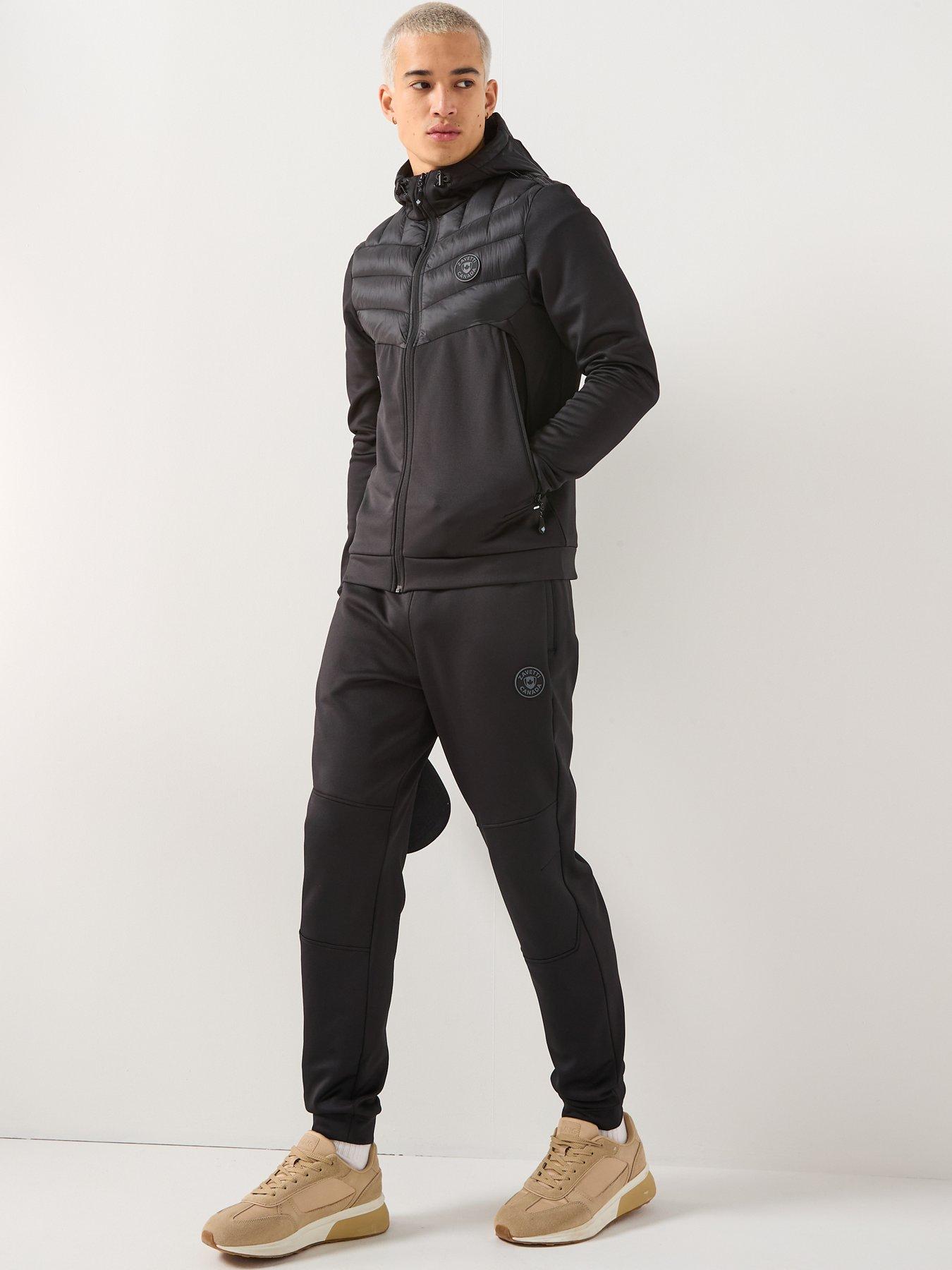 zavetti-canada-omaro-hybrid-zip-through-hoodie-blackback