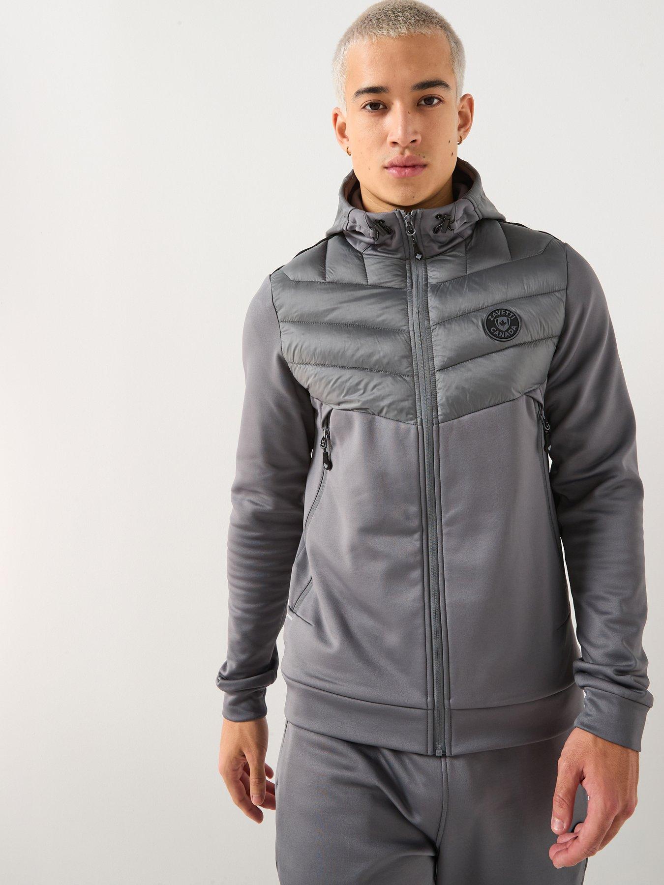 zavetti-canada-omaro-hybrid-zip-through-hoodie-dark-grey