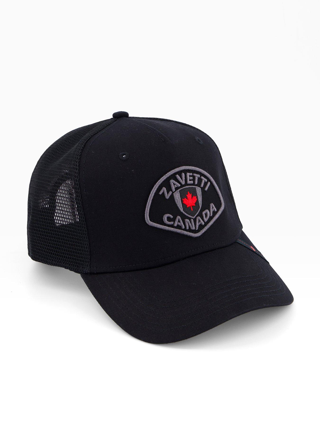 Image 1 of 4 of Zavetti Canada Picton Mesh Trucker Cap - Black
