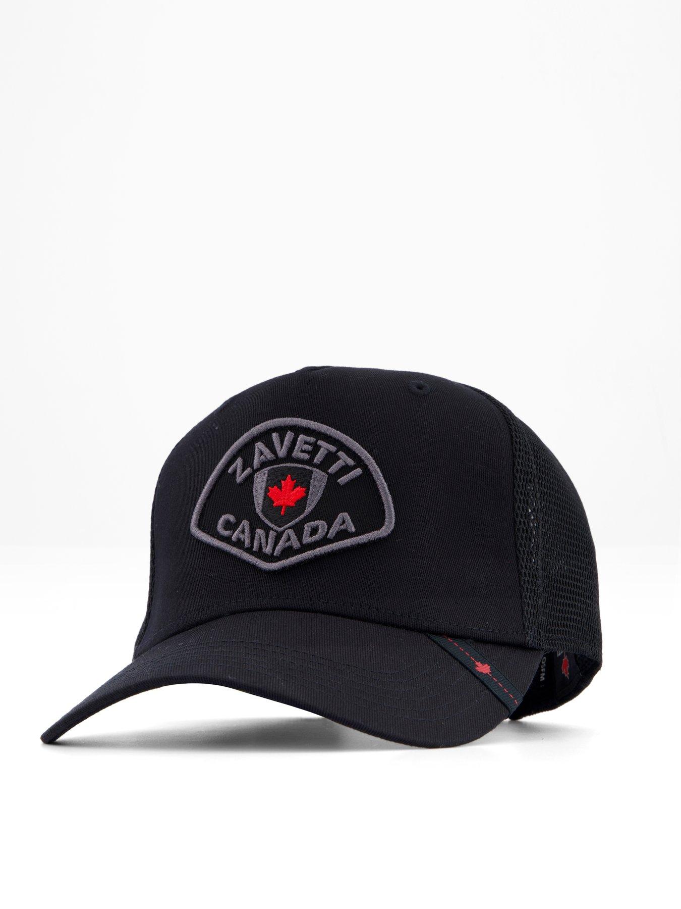 Image 3 of 4 of Zavetti Canada Picton Mesh Trucker Cap - Black