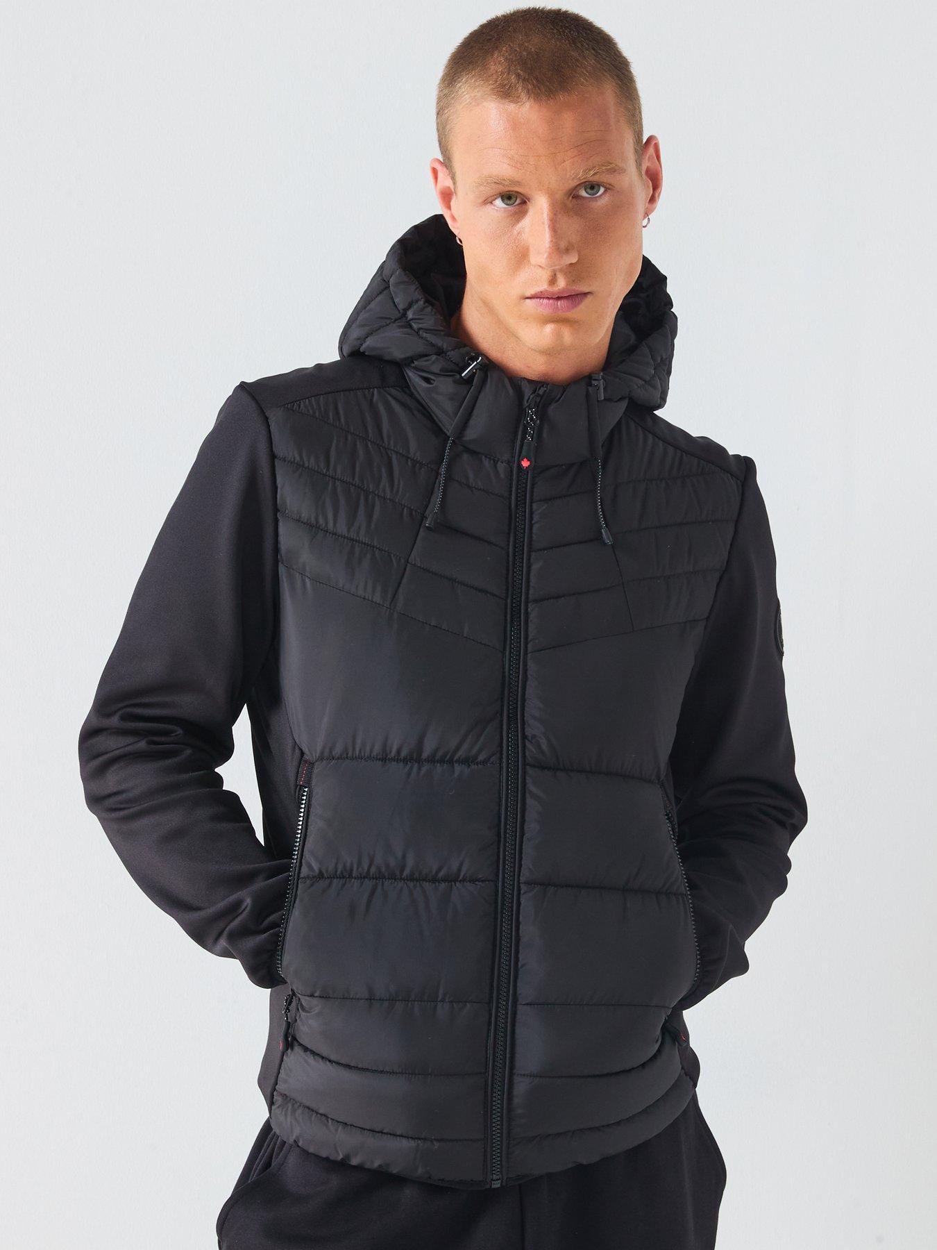 zavetti-canada-lazino-hybrid-logo-padded-jacket-blackdetail