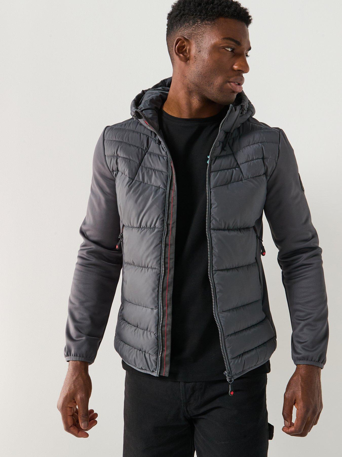 zavetti-canada-lazino-hybrid-logo-padded-jacket-dark-grey