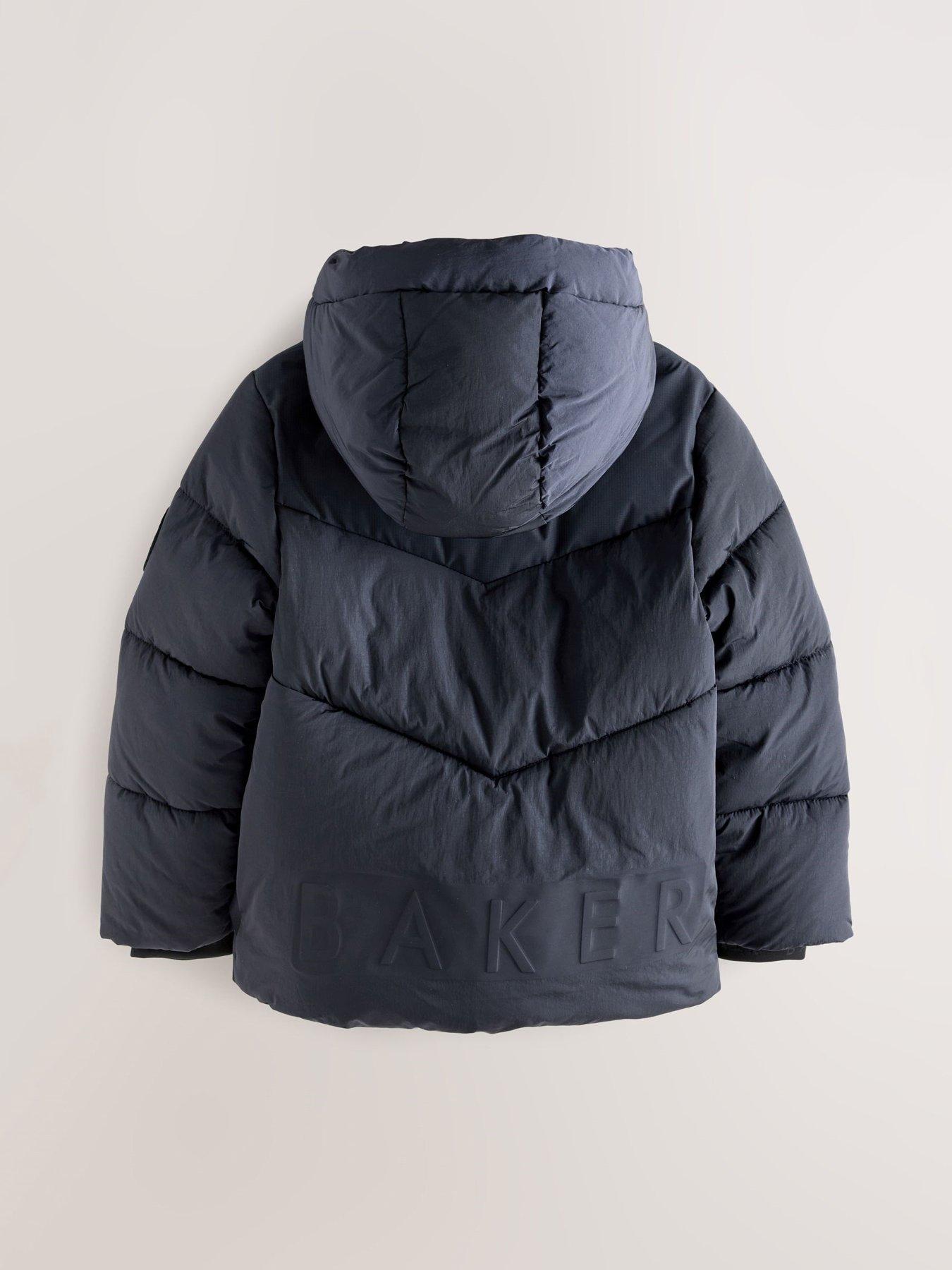Image 6 of 6 of Ted Baker Boys Back To School Coat - Black