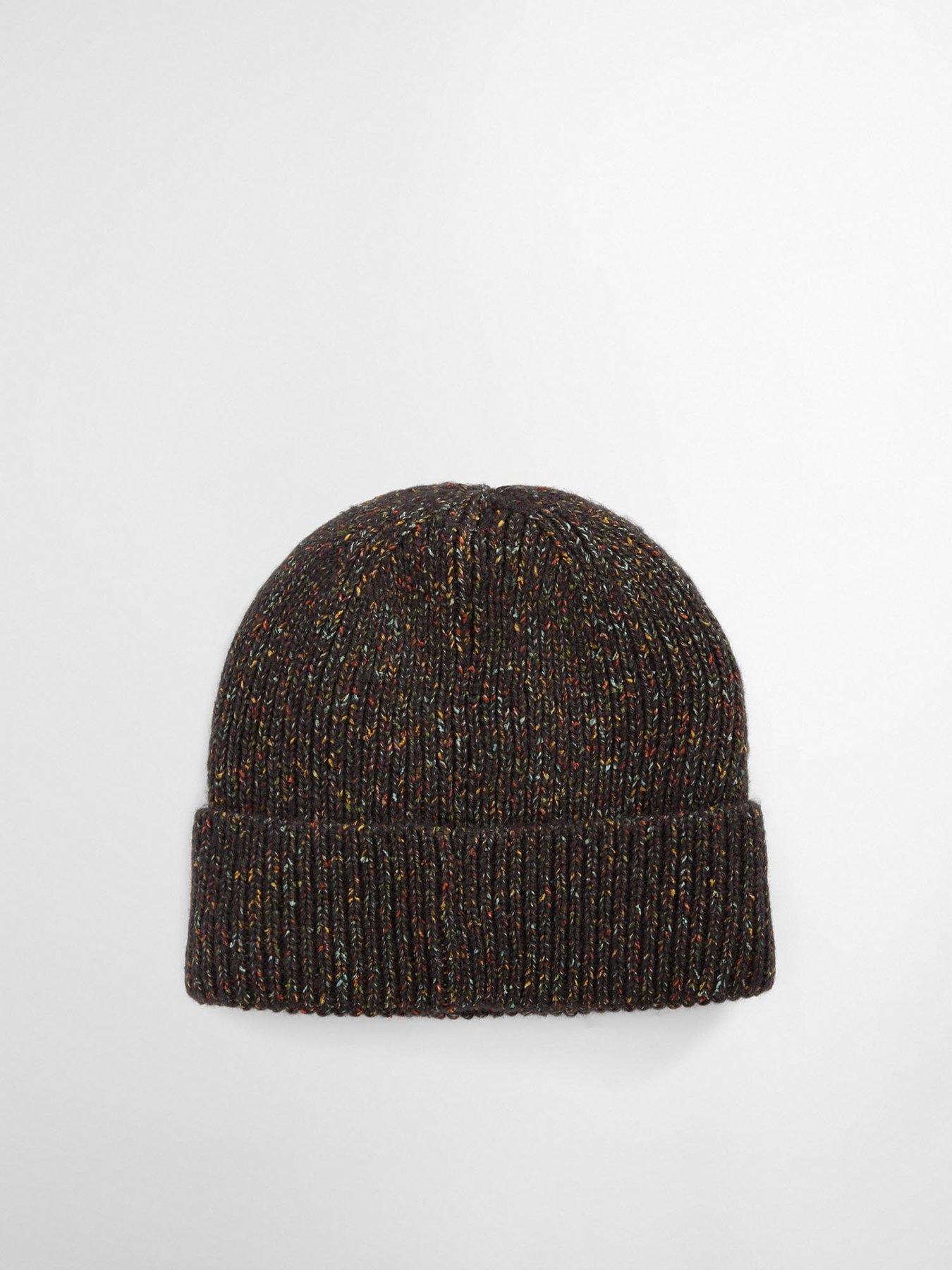 barbour-eston-stamp-logo-beanie-hat-dark-greenback
