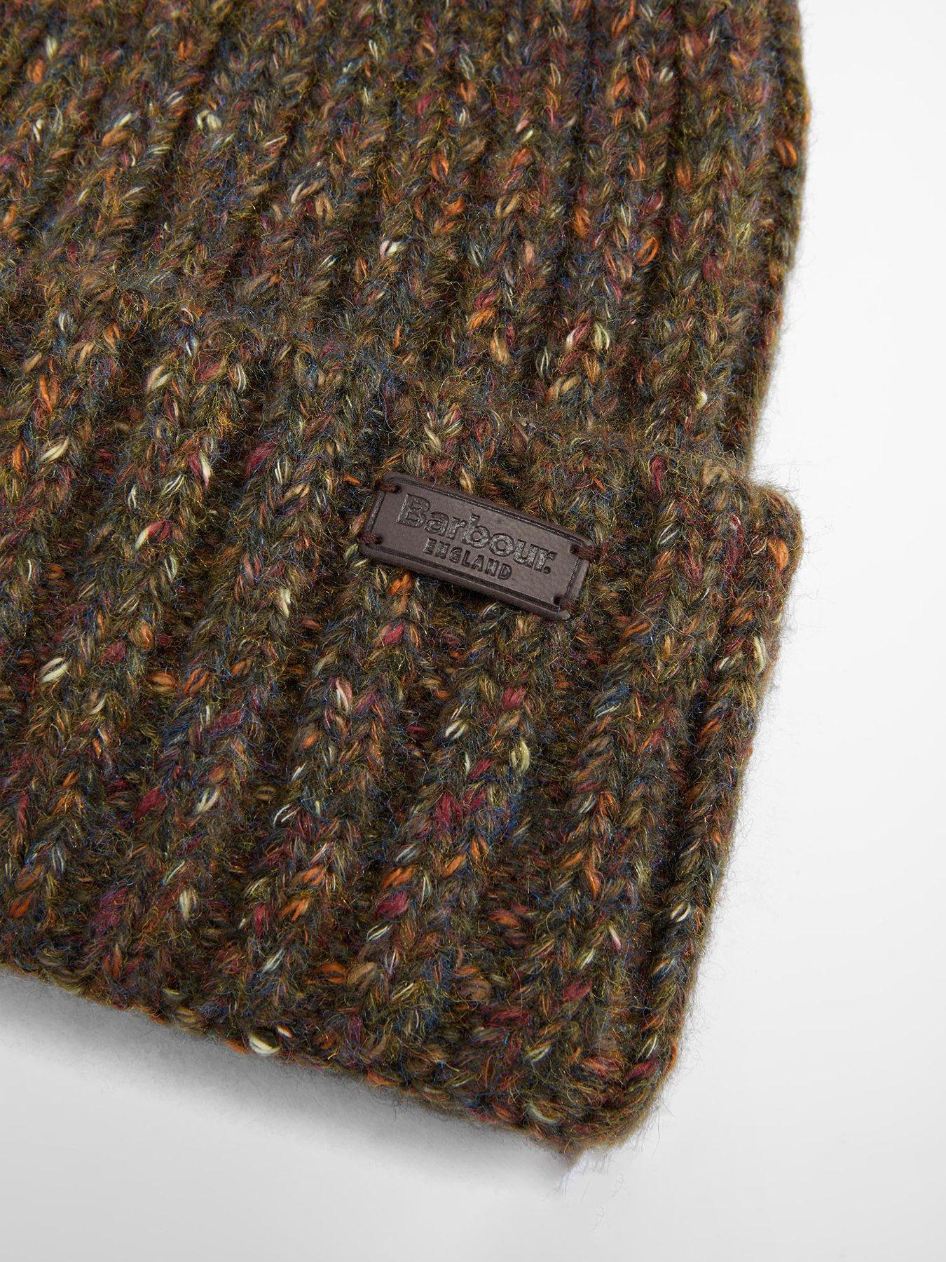 barbour-kelson-fleck-pom-beanie-hat-khakioutfit
