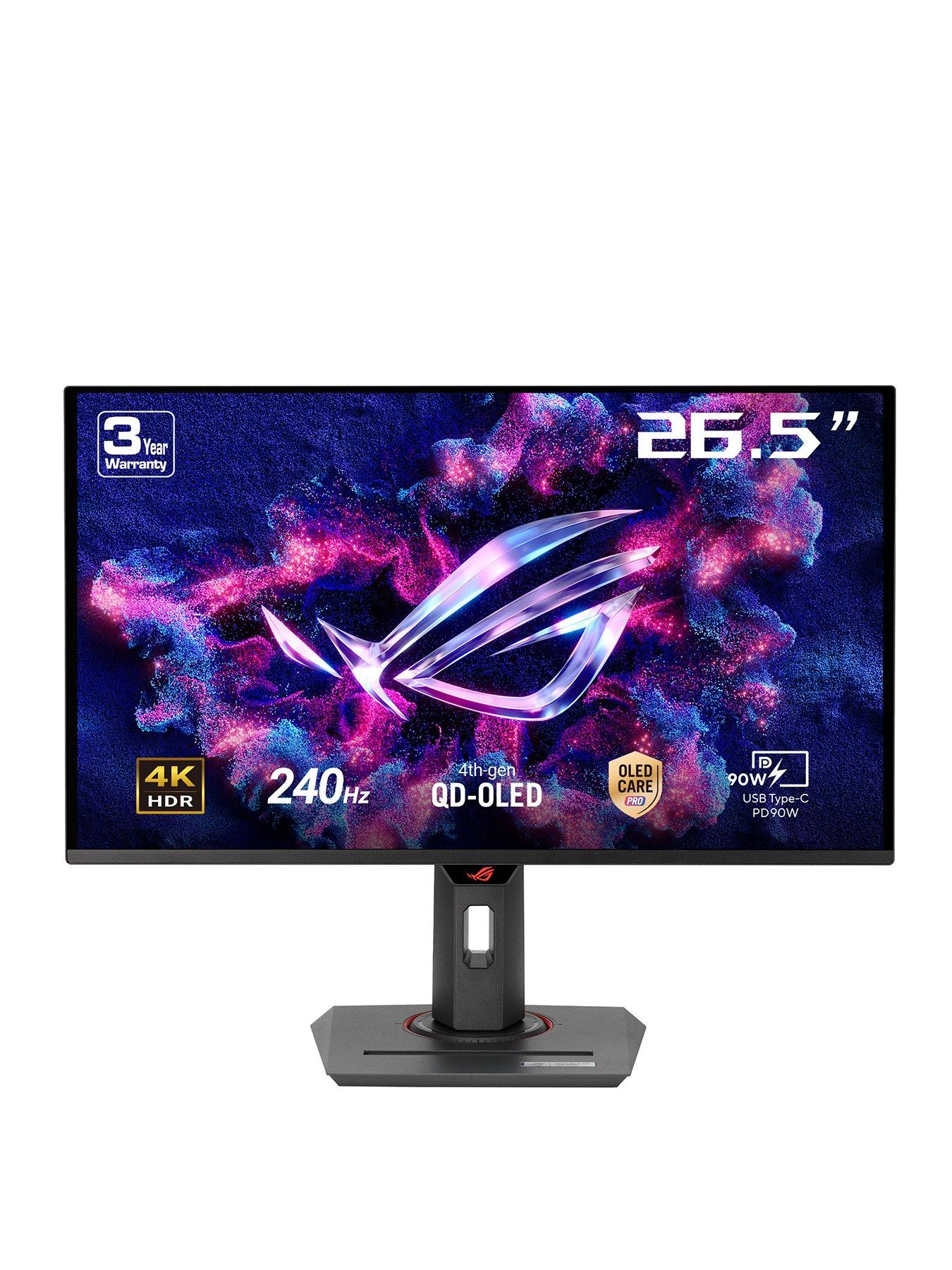 undefined ROG Strix OLED XG27UCDMG Gaming Monitor - 27in, 240Hz 4K UHD QD-OLED - 0.03ms response time