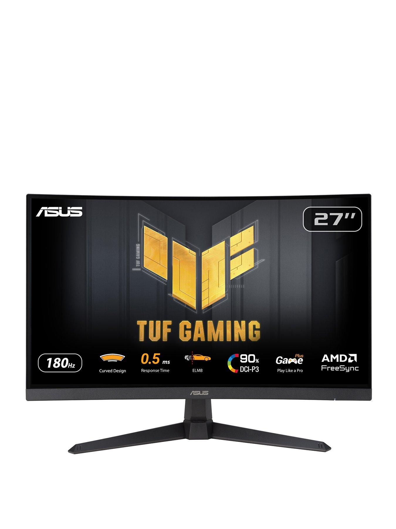 undefined TUF Gaming VG27WQ3B Curved Gaming Monitor - 27in QHD (2560x1440), 180Hz, 0.5ms response time
