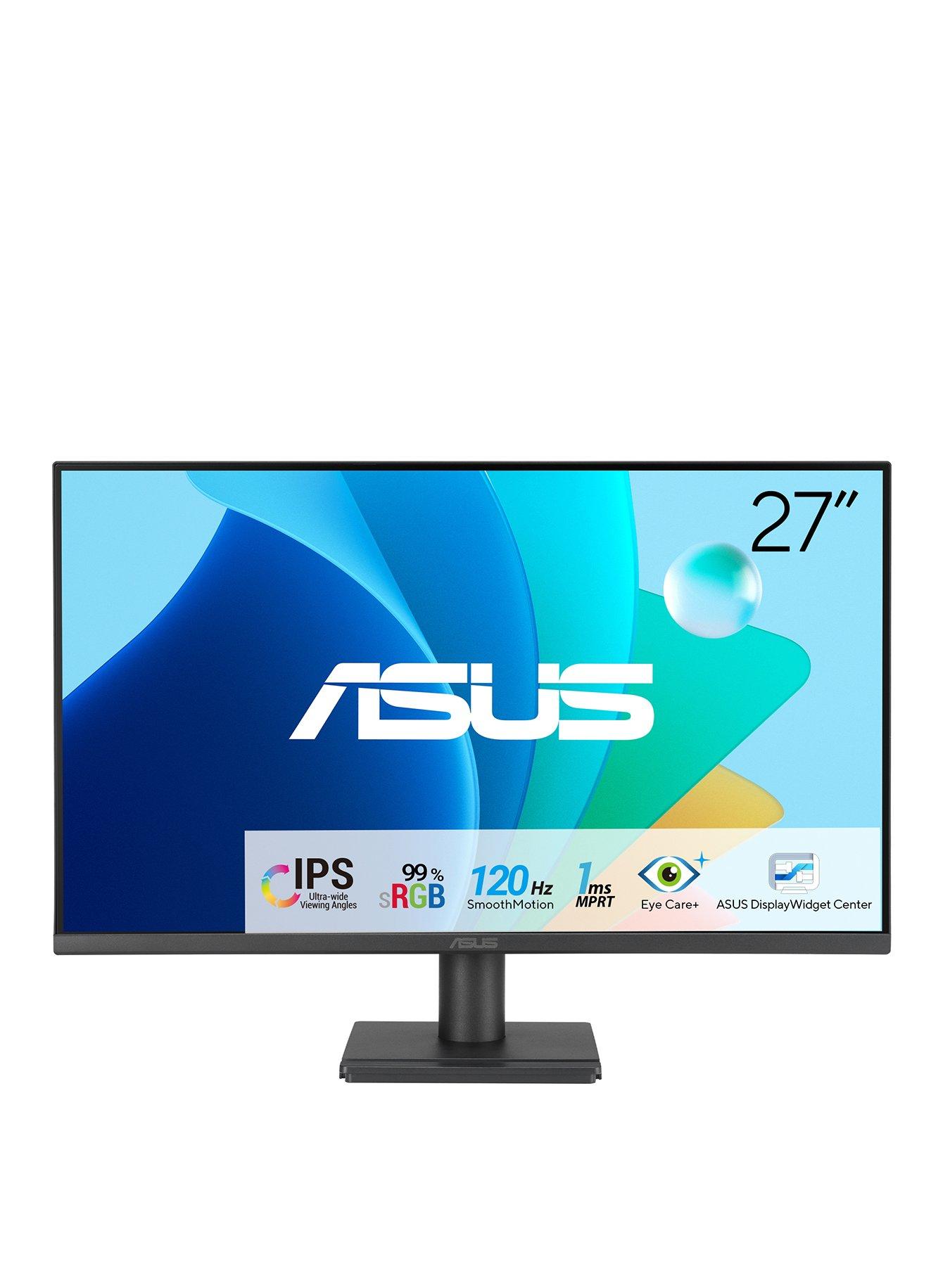 undefined VA279HG Eye Care Gaming Monitor - 27in 120Hz, IPS FHD (1920x1080) Frameless, Wall Mountable