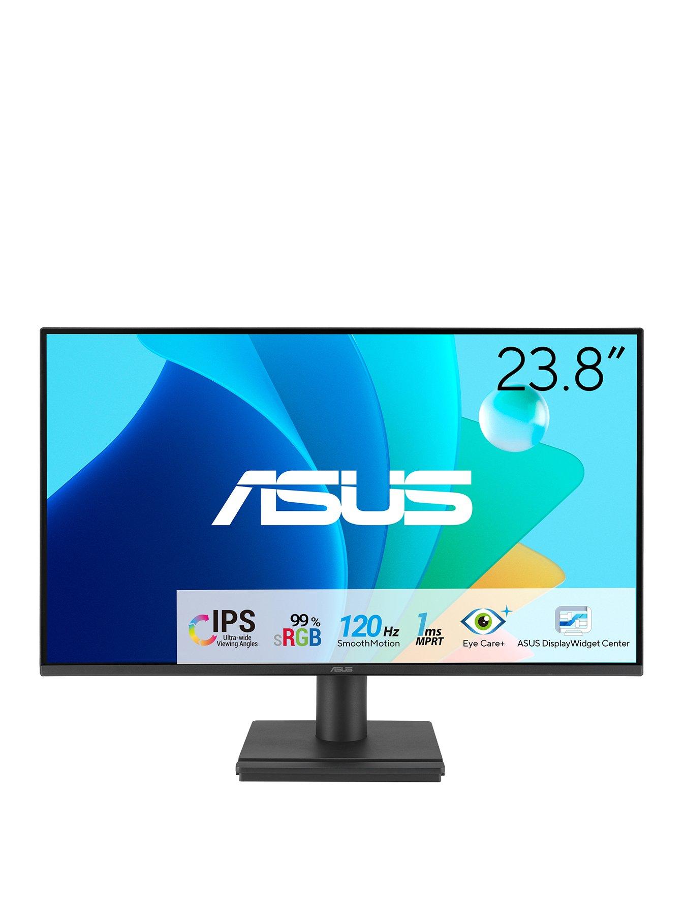 Asus Va249Hg Eye Care Gaming Monitor - 24In 120Hz Fhd (1920X1080), 1Ms Response Time, Wall Mountable in One Colour