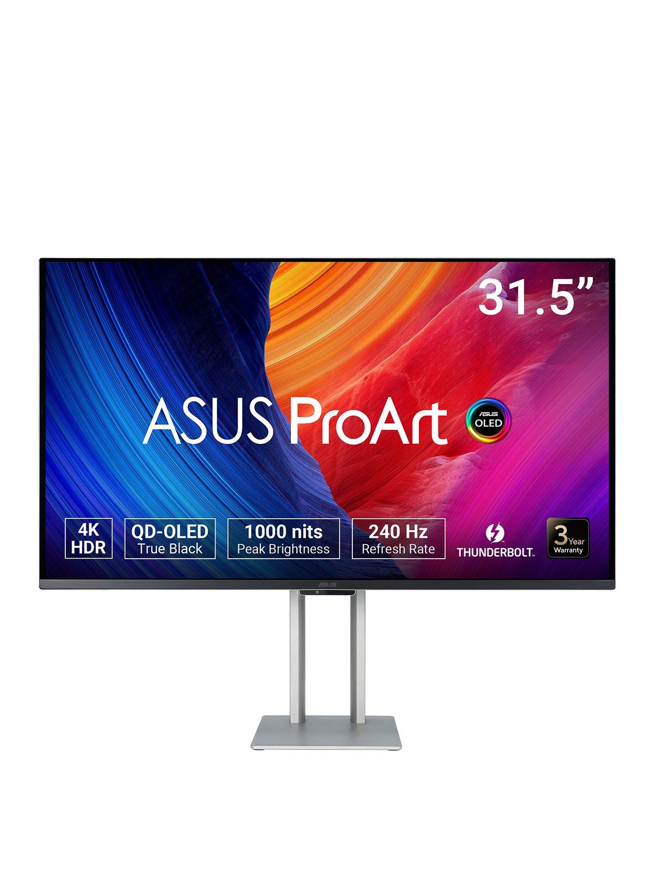 Asus Proart Display Oled Pa32Ucdm Professional Monitor - 32In, 240Hz 4K Uhd Qd-Oled, 0.1Ms Response Time in One Colour