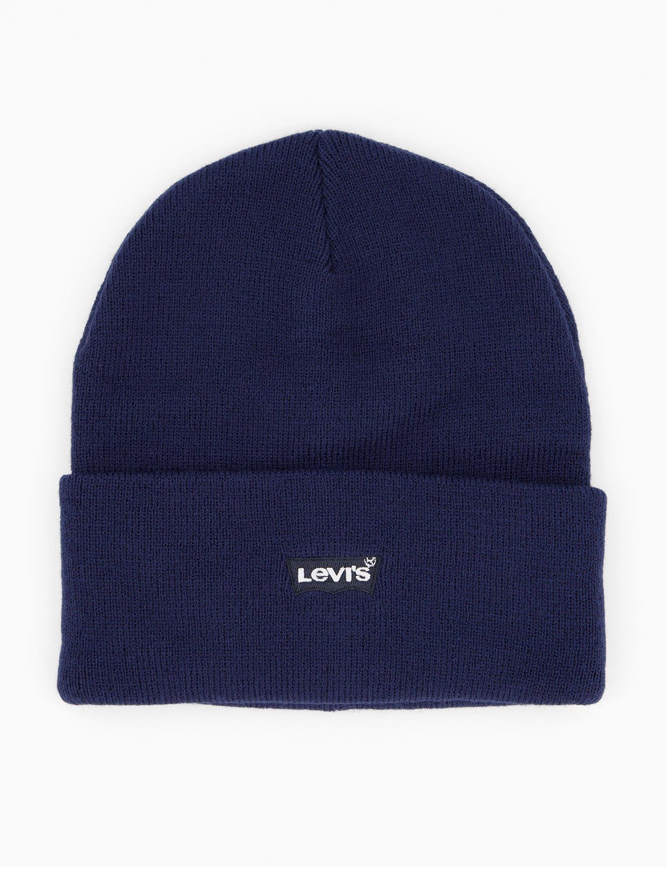 Levi's Boys Embroidered Beanie - Blue