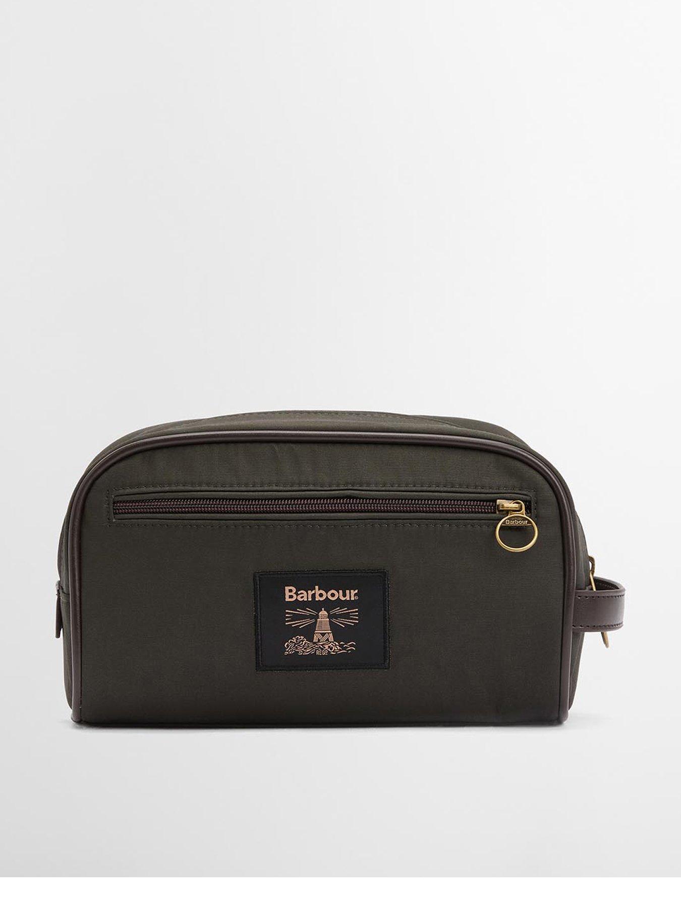barbour-wax-washbag-khakifront