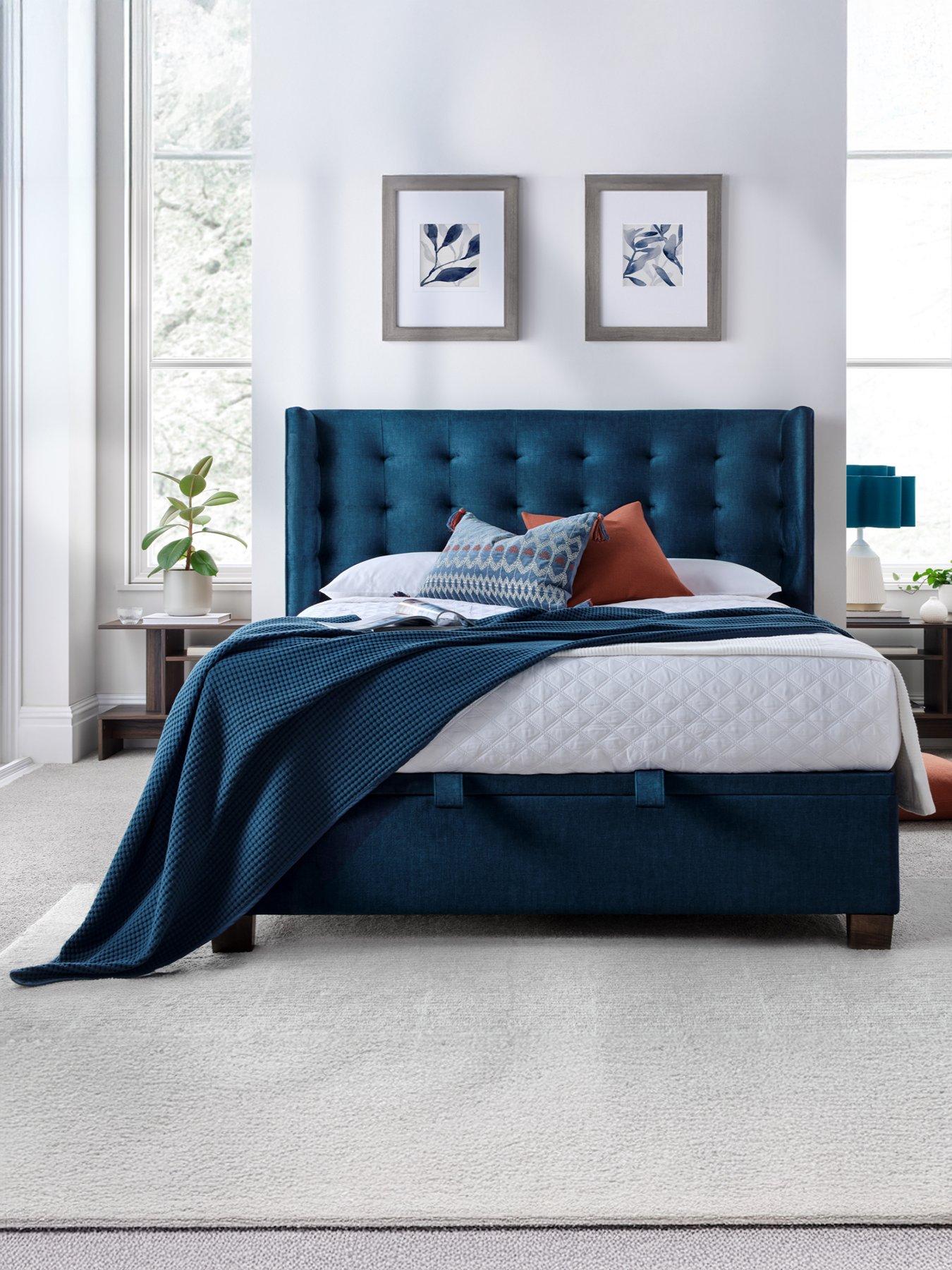 undefined Hendrick Ottoman Bed with Airsprung Mattress Options