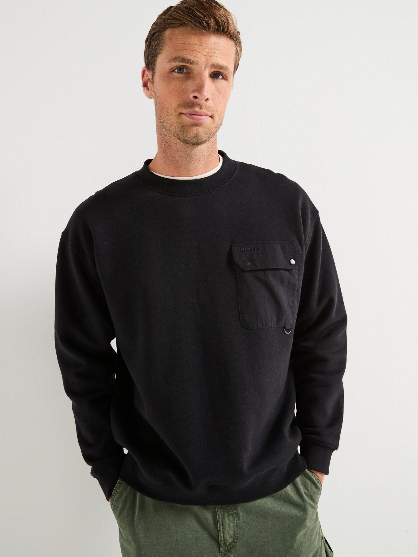 barbour-leazes-crew-neck-sweatshirt-blackoutfit