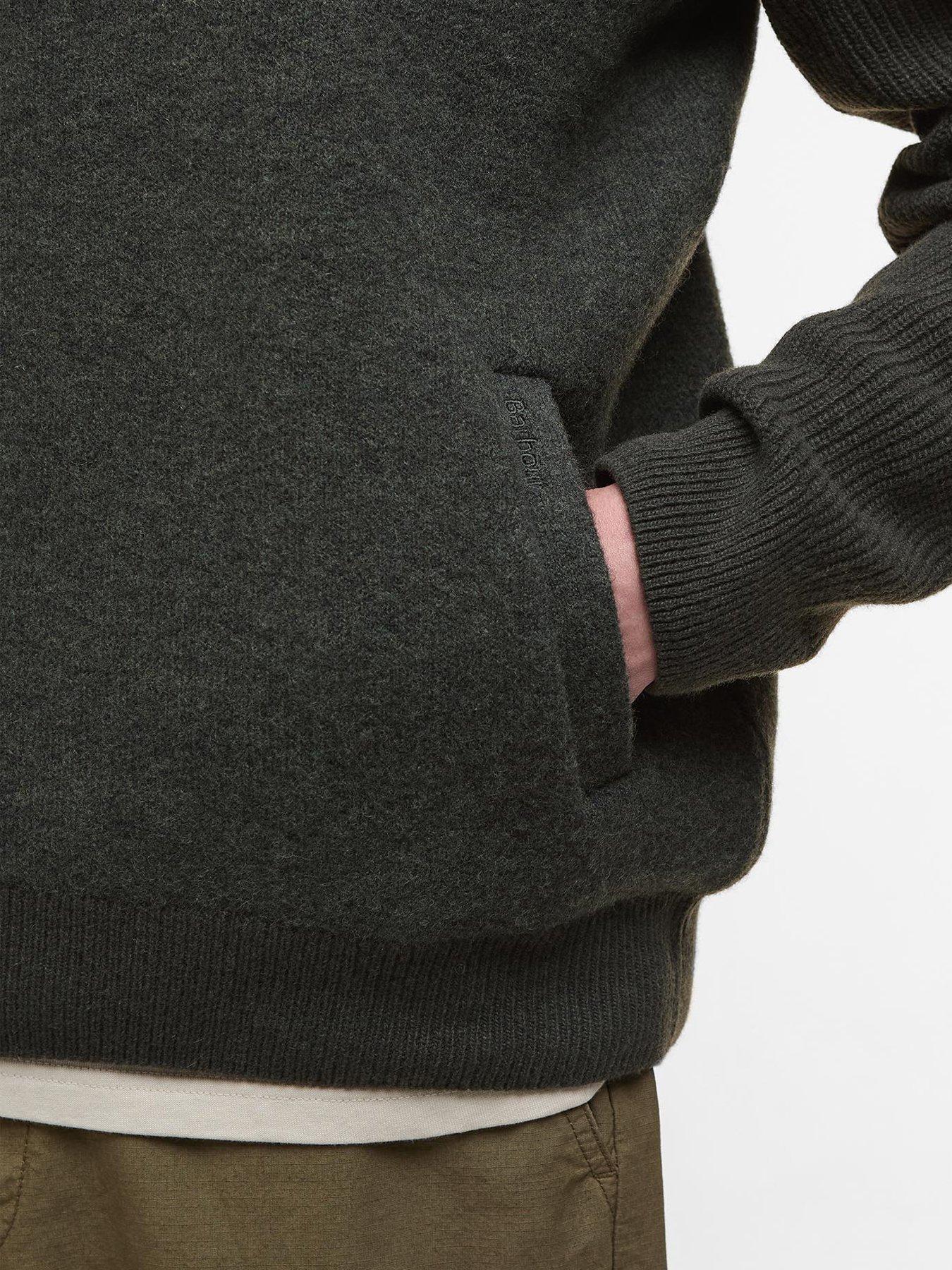 barbour-milburn-half-zip-knitted-jumper-greendetail