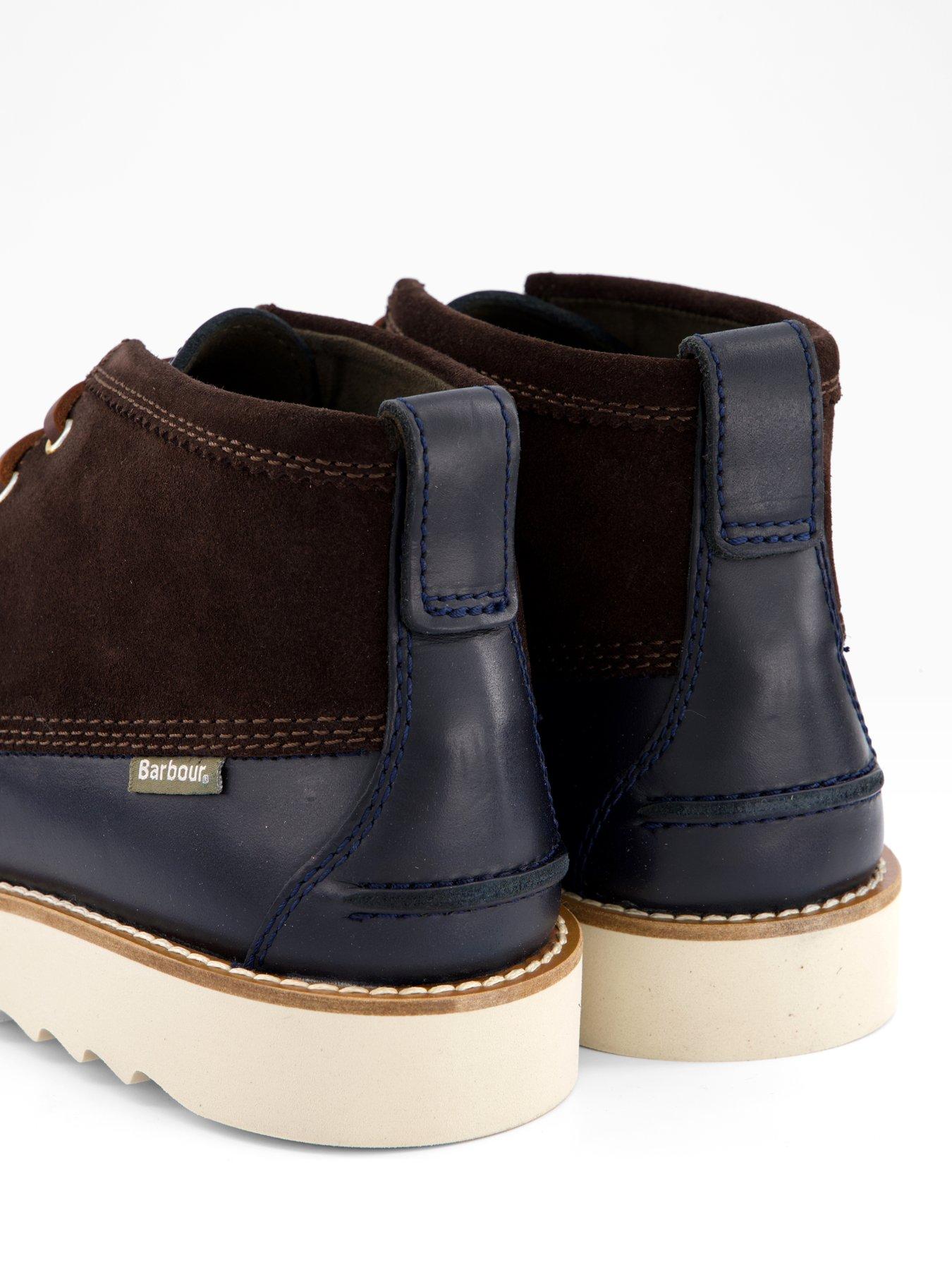 Image 5 of 7 of Barbour Hadston Two Tone Chukka Boots - Brown