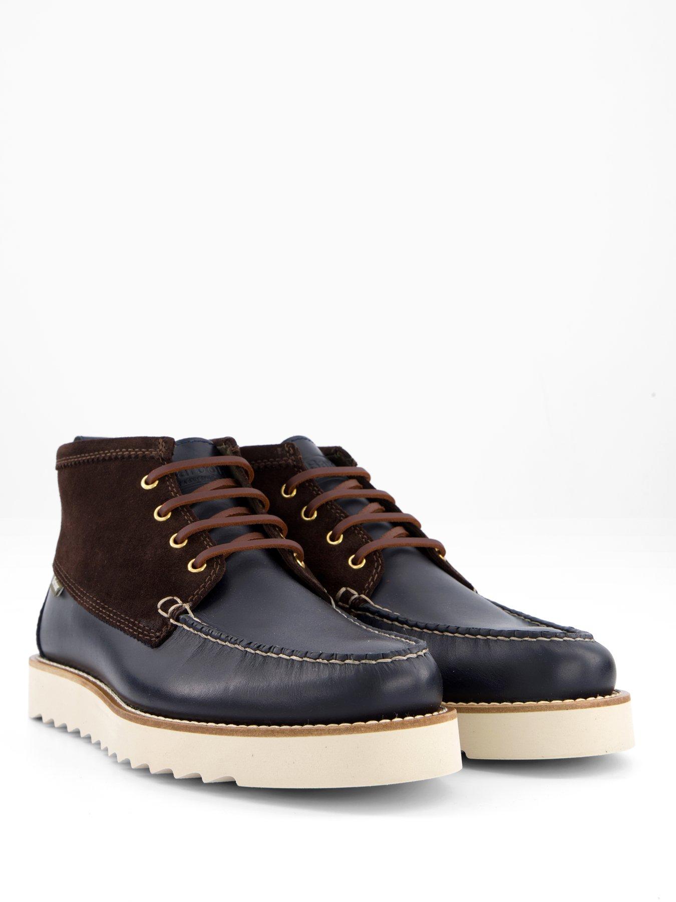 Image 6 of 7 of Barbour Hadston Two Tone Chukka Boots - Brown