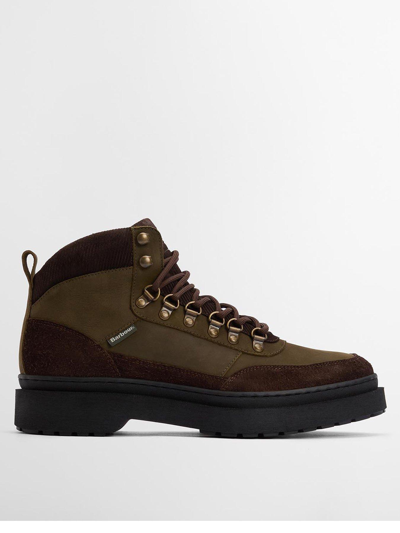 Barbour Sidwood Hiker Boots - Green