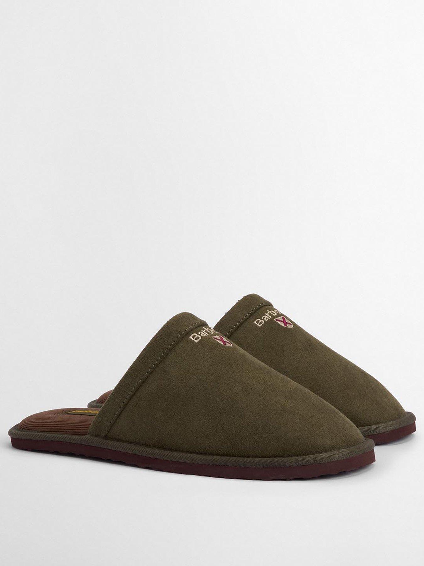 barbour-everitt-mule-faux-suede-slippers-greenstillFront
