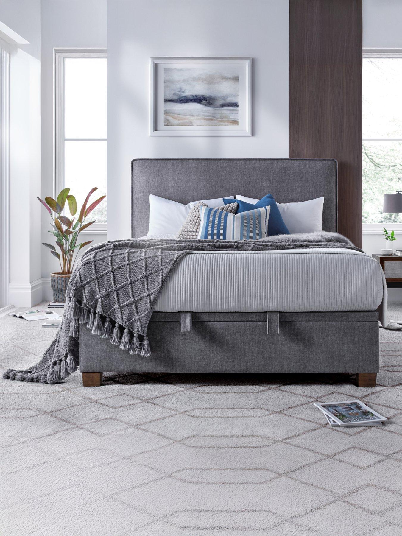 The Very Collection Fletcher Ottoman Bed with Airsprung Mattress Options
