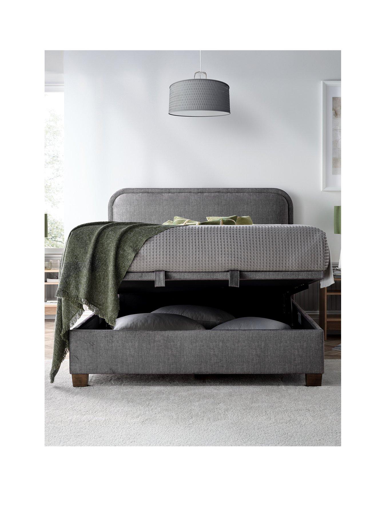 Image 2 of 4 of The Very Collection Robyn End Lift Up Storage Ottoman Bed with Aspire Mattress Options (Buy &amp; SAVE!)