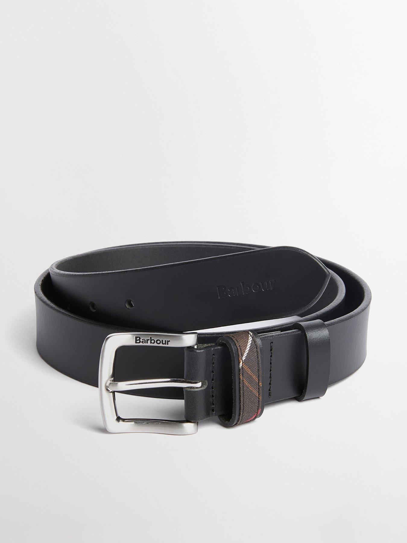 barbour-esk-leather-belt-blackfront