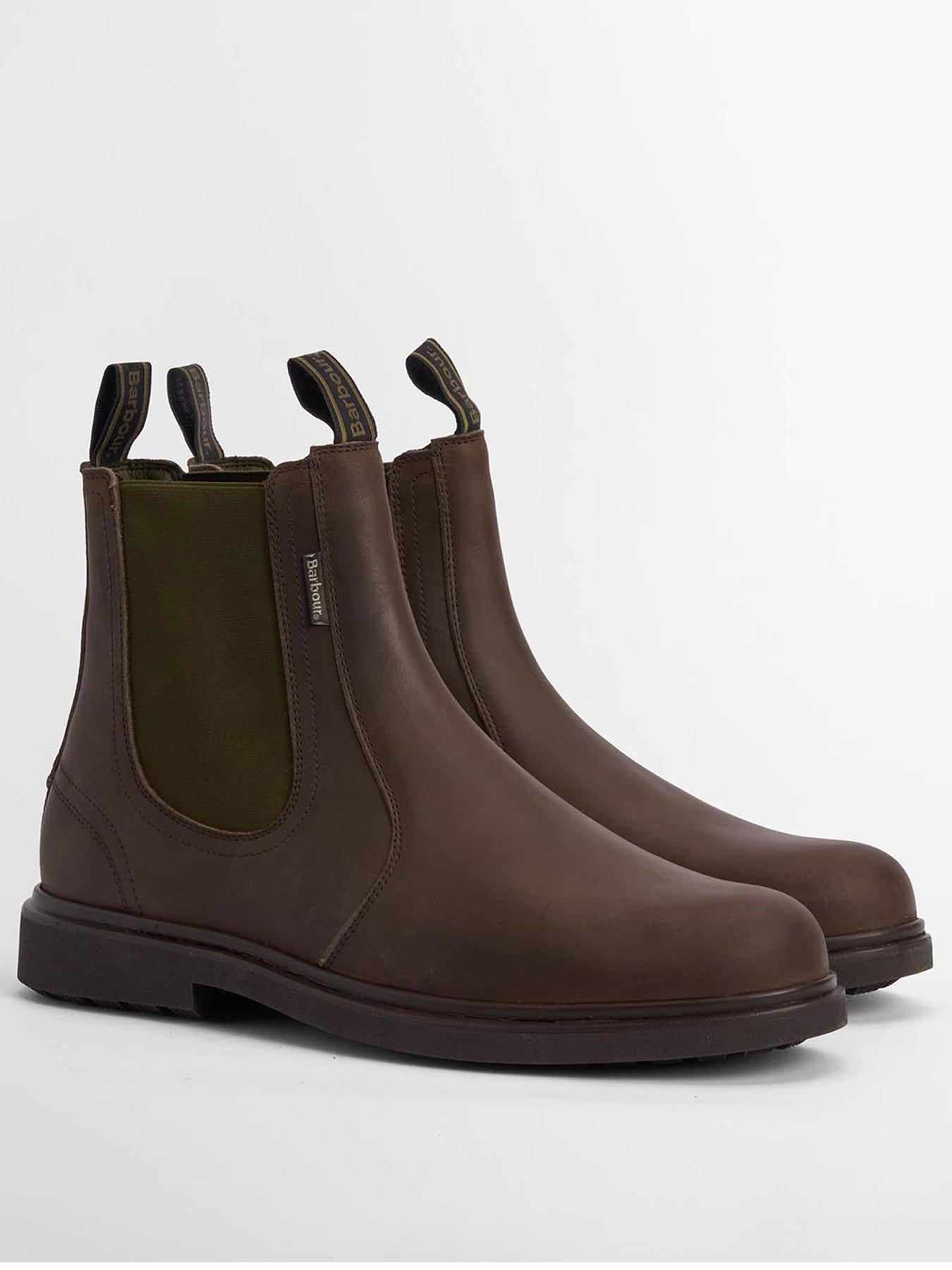 barbour-hale-waxed-leather-chelsea-boots-brownstillFront
