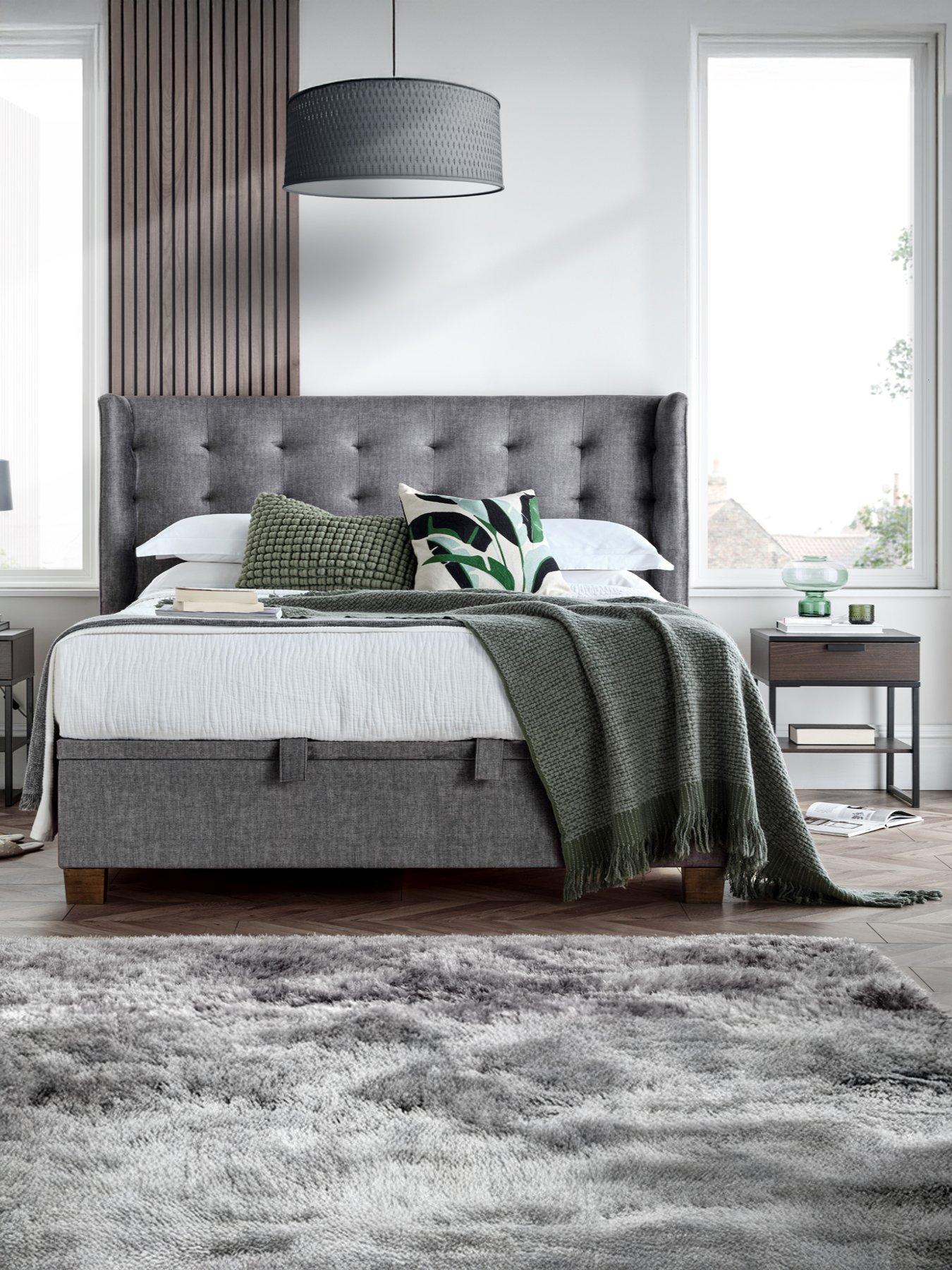 The Very Collection Hendrick Ottoman Bed with Airsprung Mattress Options