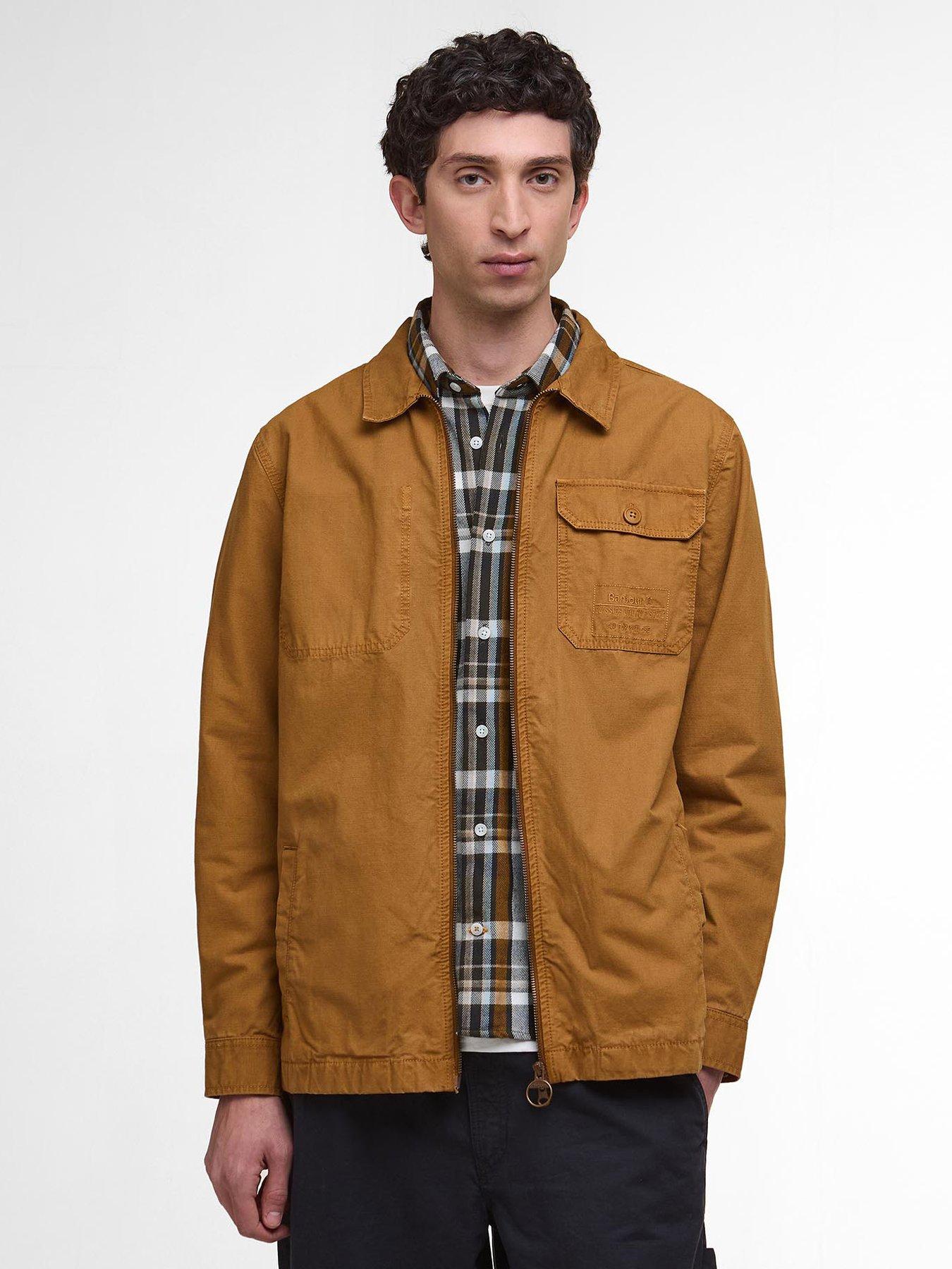 barbour-harton-relaxed-zip-through-overshirt-brownfront