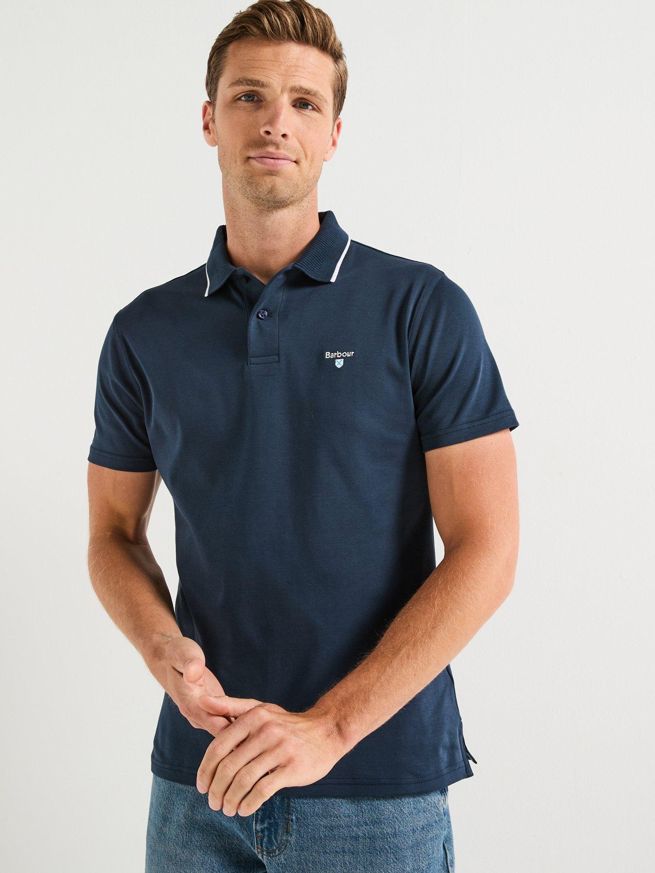 Barbour Hackney Tailored Polo Shirt - Navy