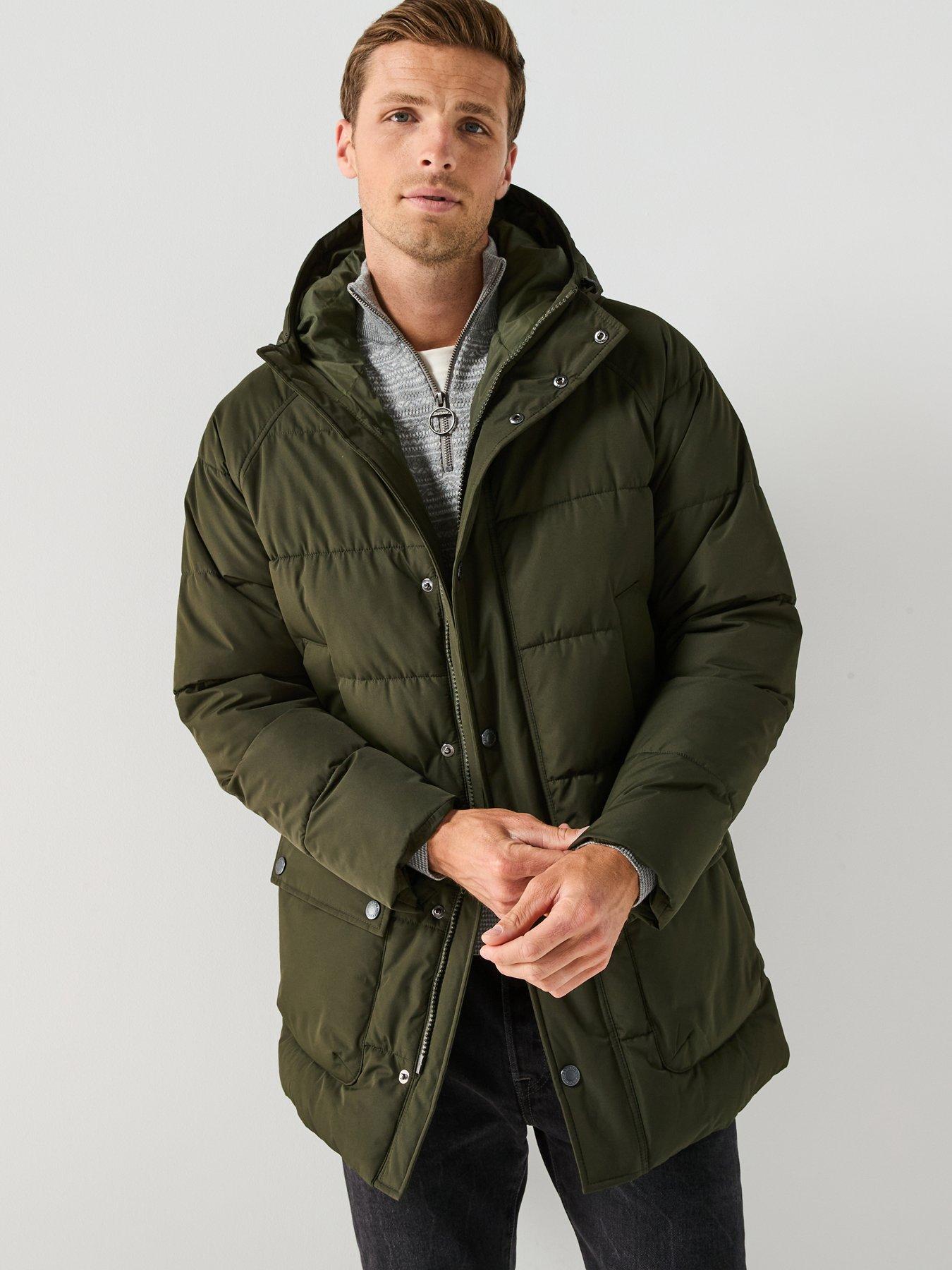 Barbour Hooded Bedale Padded Jacket - Green