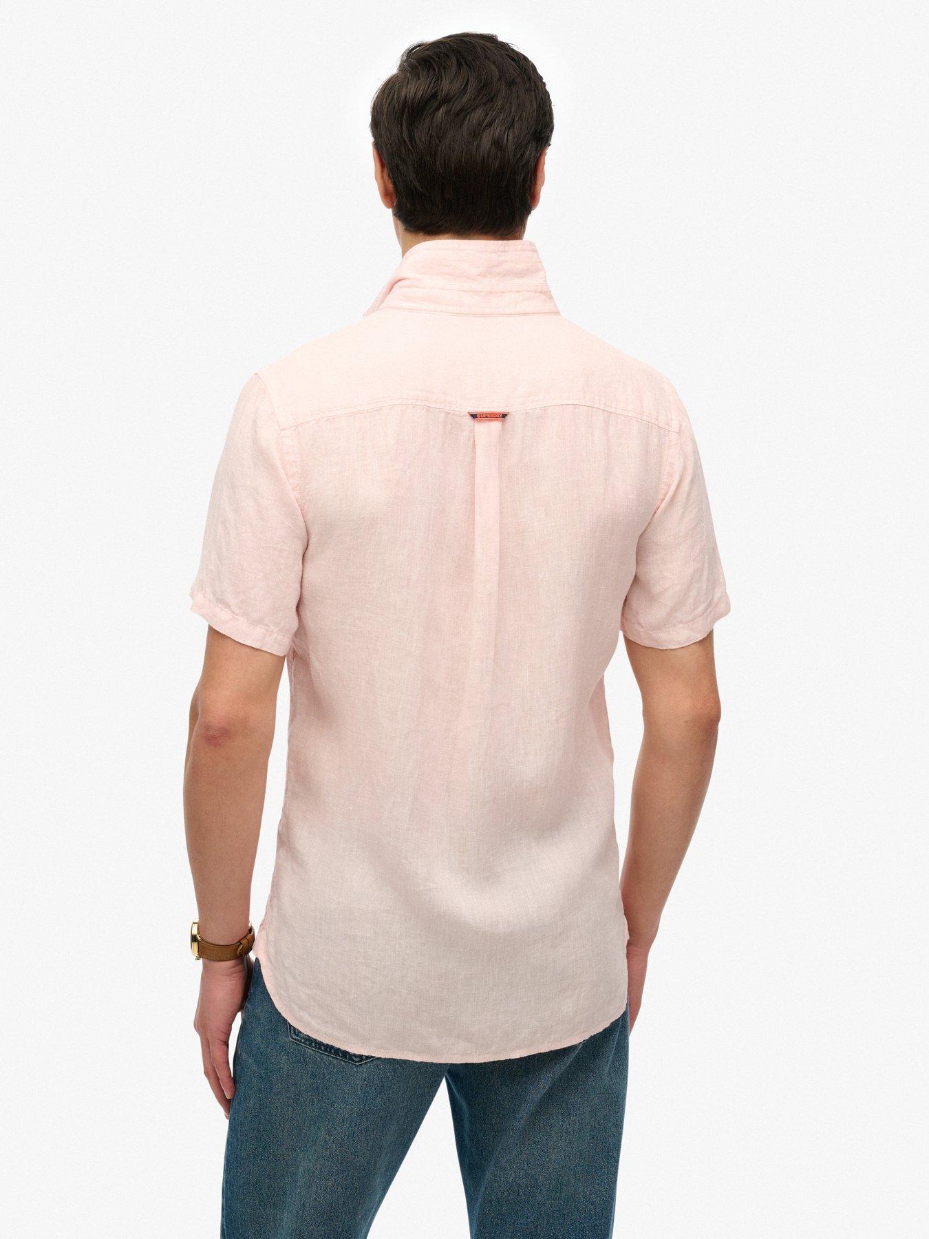 Image 2 of 5 of Superdry Superdry Embroidered Vacation Linen Shirt