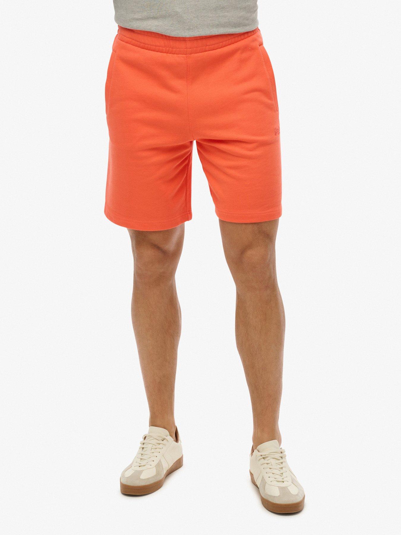 Superdry Essential Logo Jersey Shorts - Orange