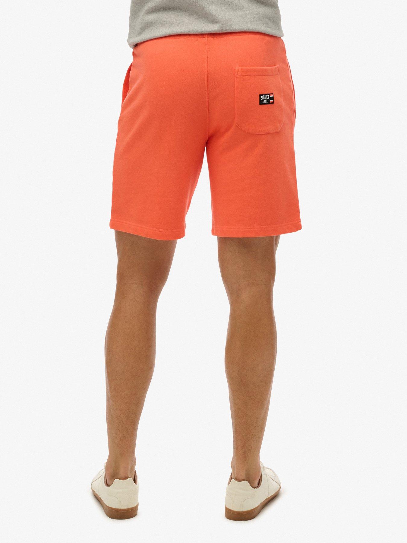 superdry-essential-logo-jersey-shorts-orangestillFront