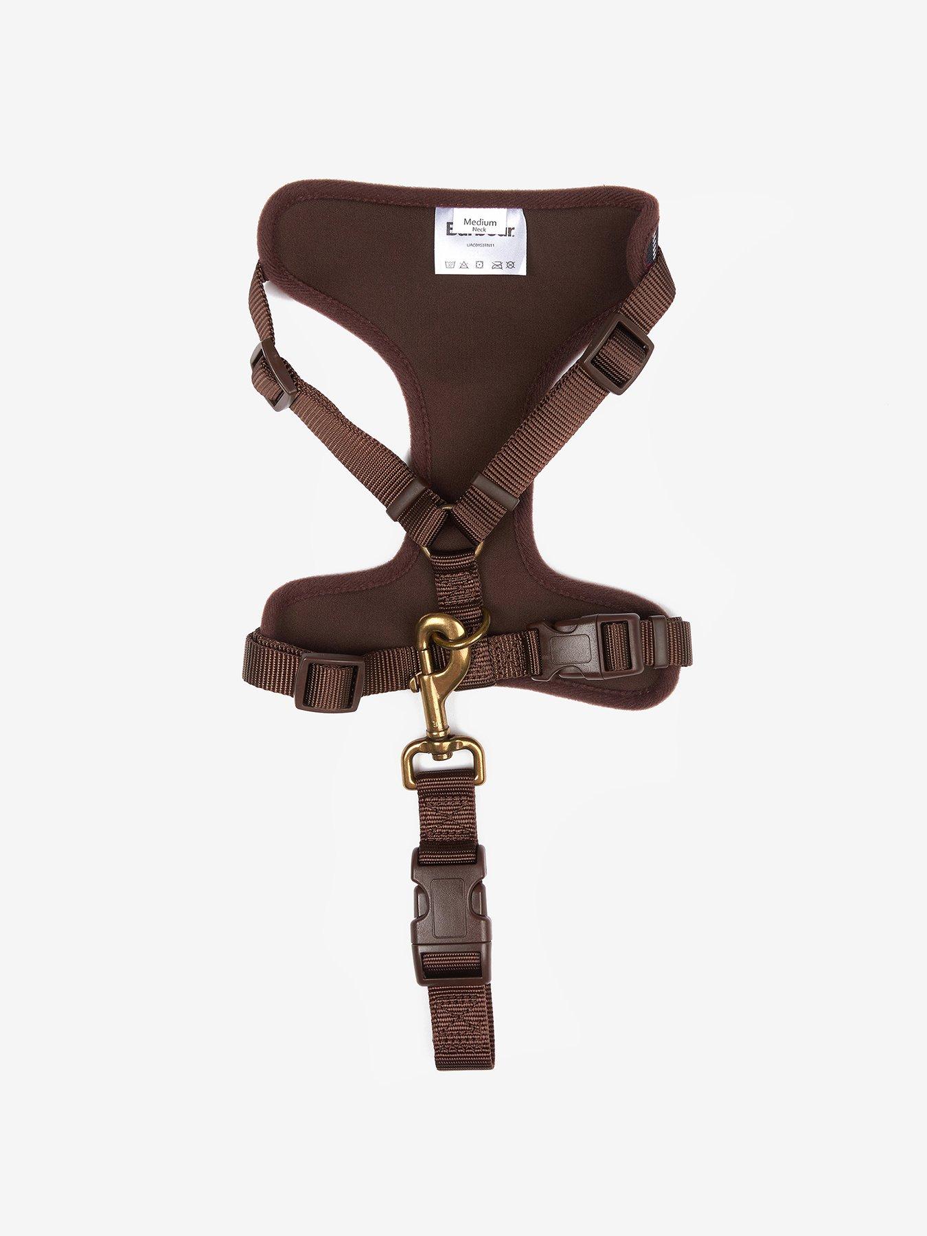 barbour-travel-and-exercise-tartan-dog-harness-brownback