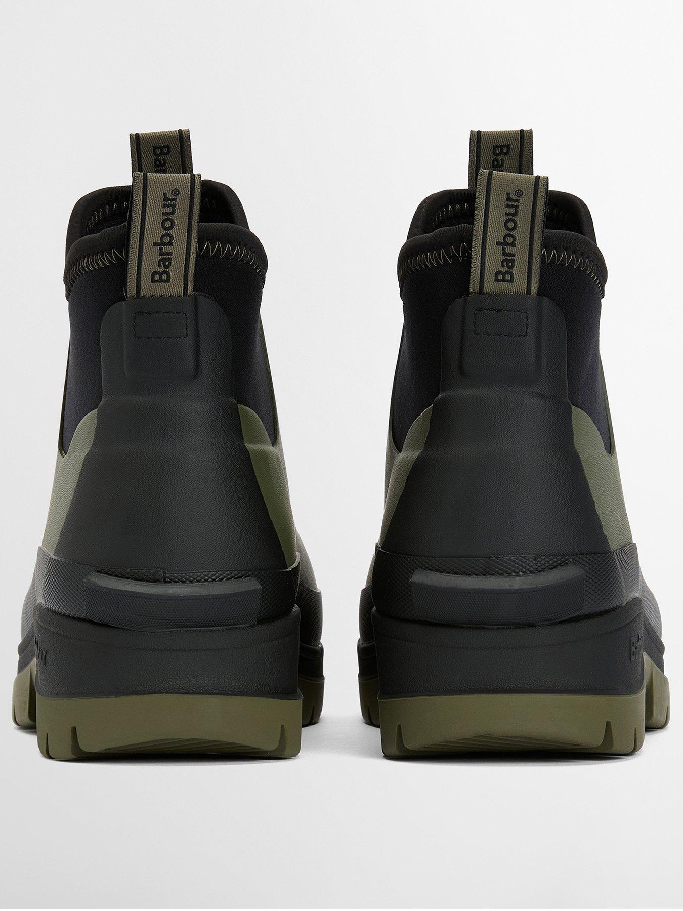 Image 3 of 6 of Barbour Ridge Sole Wellington Boots - Green