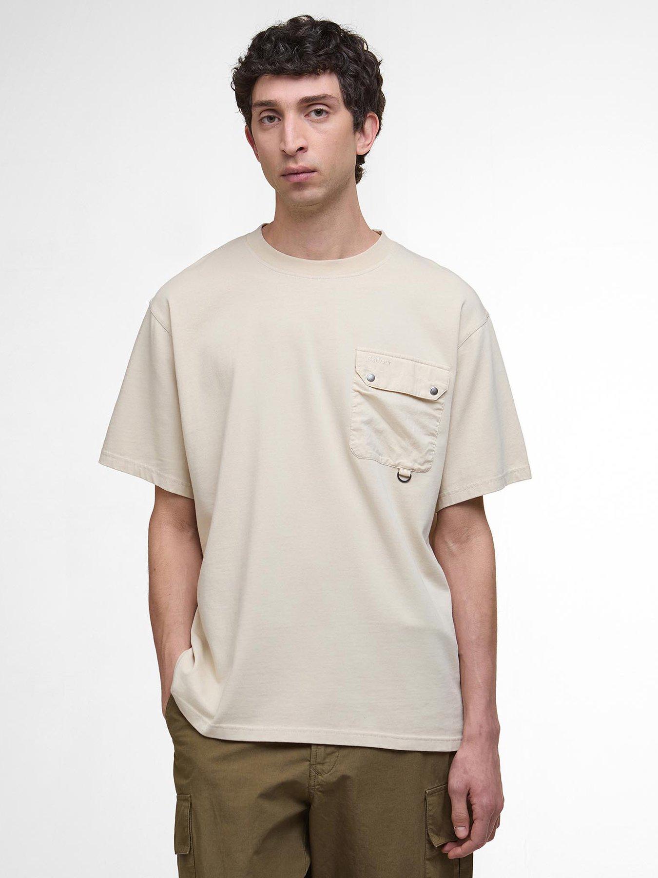 barbour-leazes-pocket-detail-t-shirt-off-white