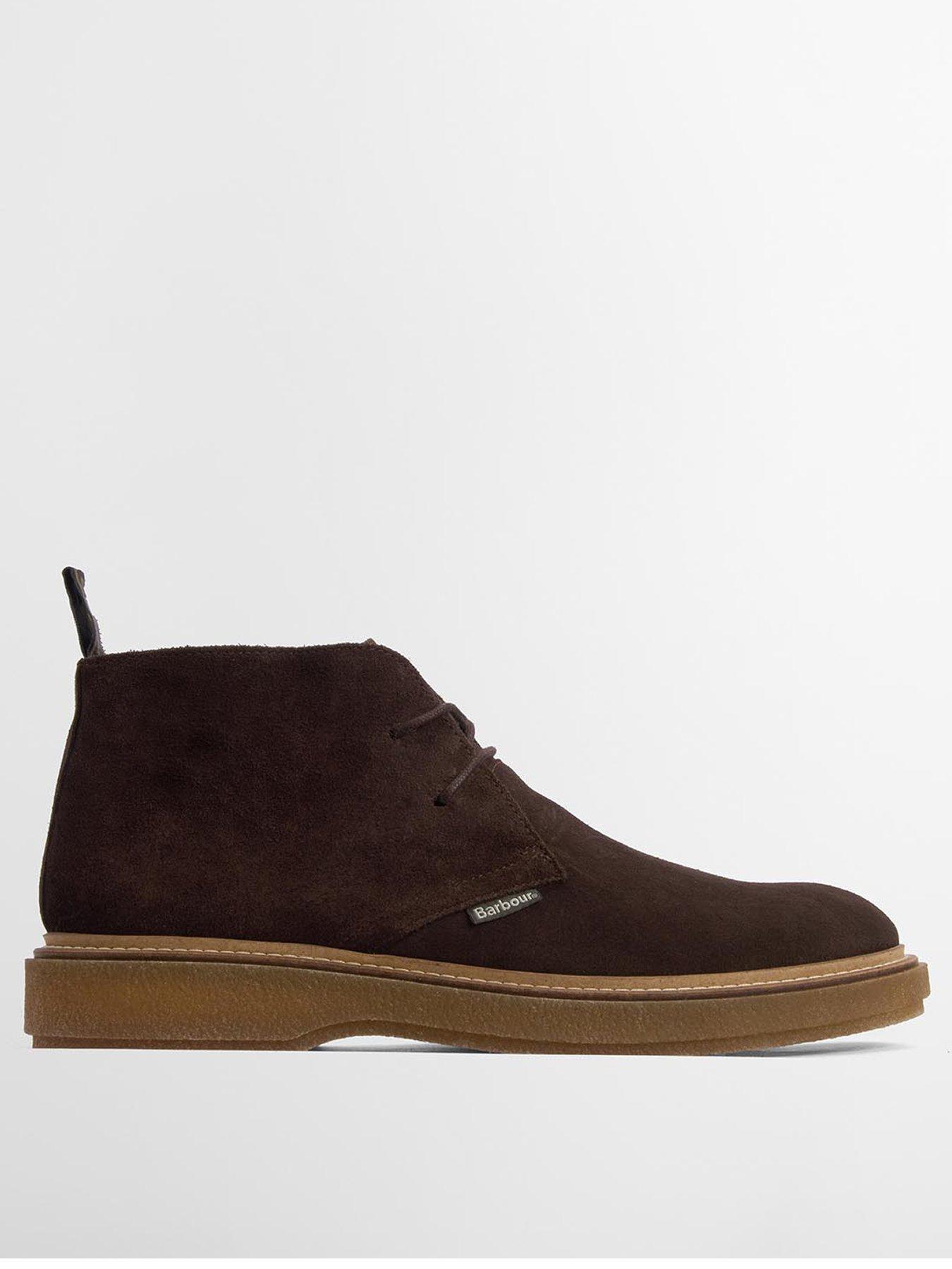 Barbour Blaine Suede Chukka Boots - Brown
