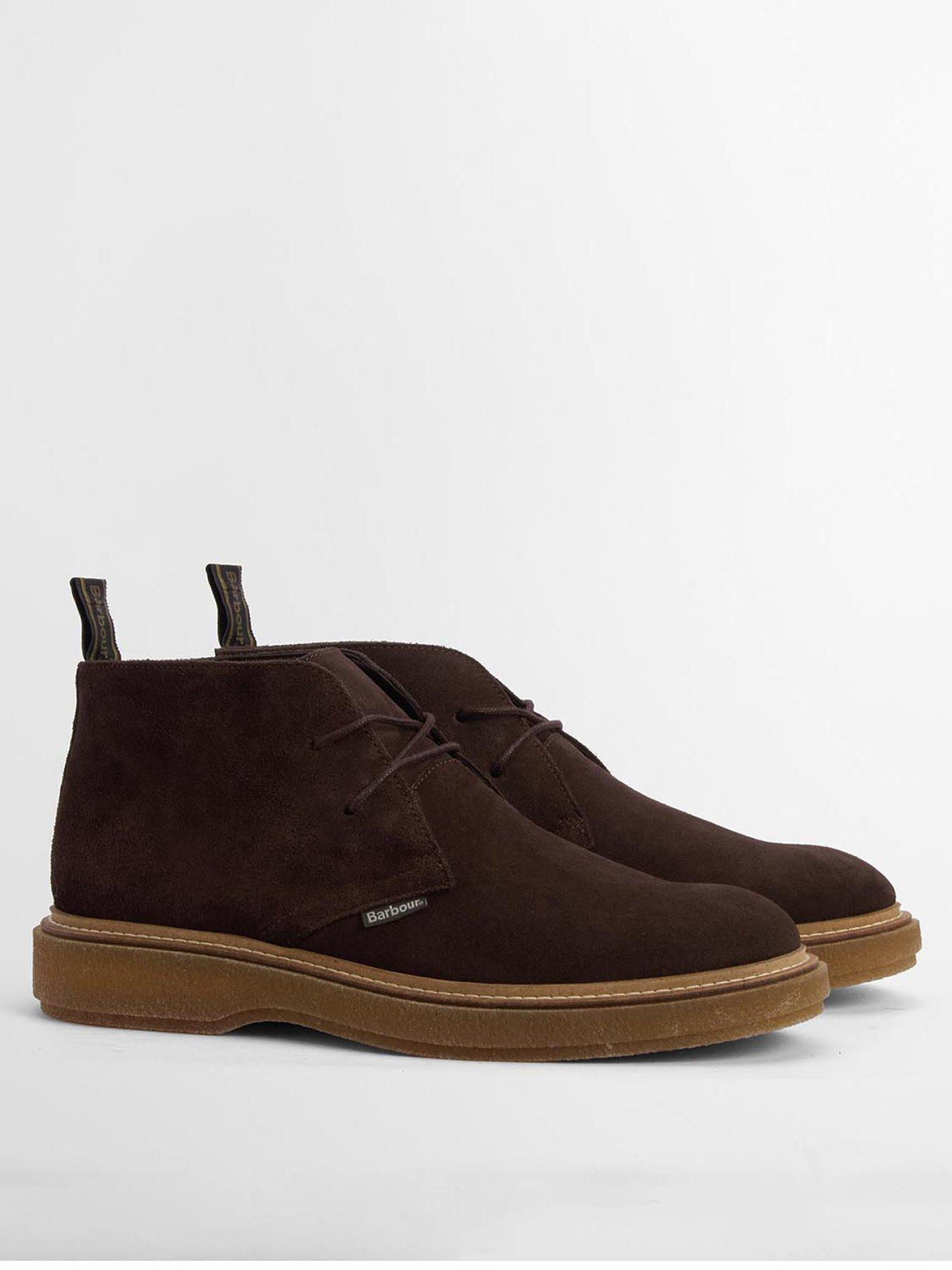 Image 2 of 6 of Barbour Blaine Suede Chukka Boots - Brown