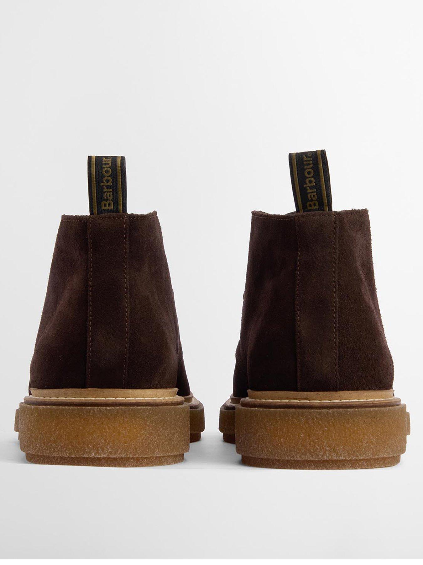 Image 3 of 6 of Barbour Blaine Suede Chukka Boots - Brown