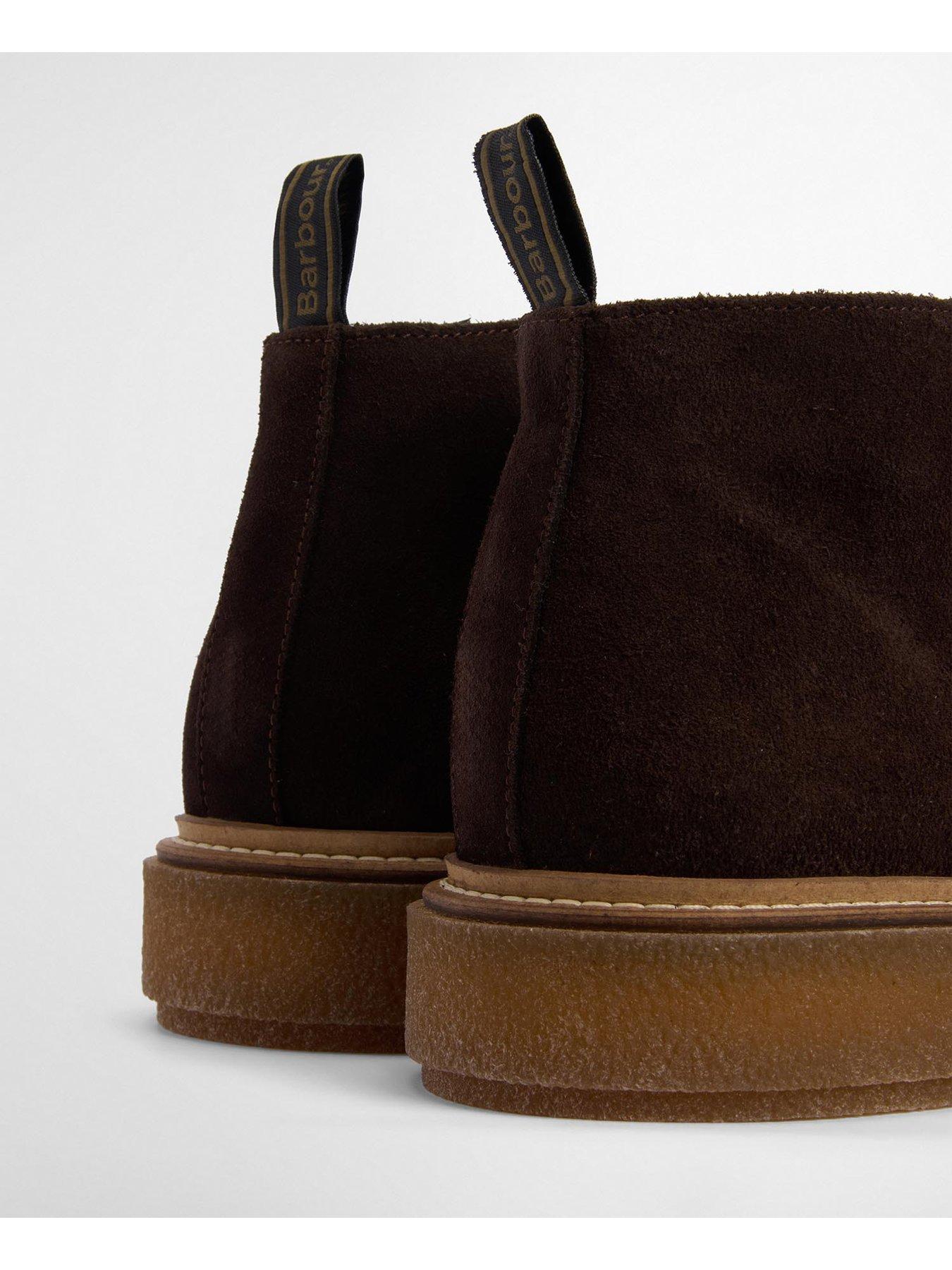 Image 6 of 6 of Barbour Blaine Suede Chukka Boots - Brown