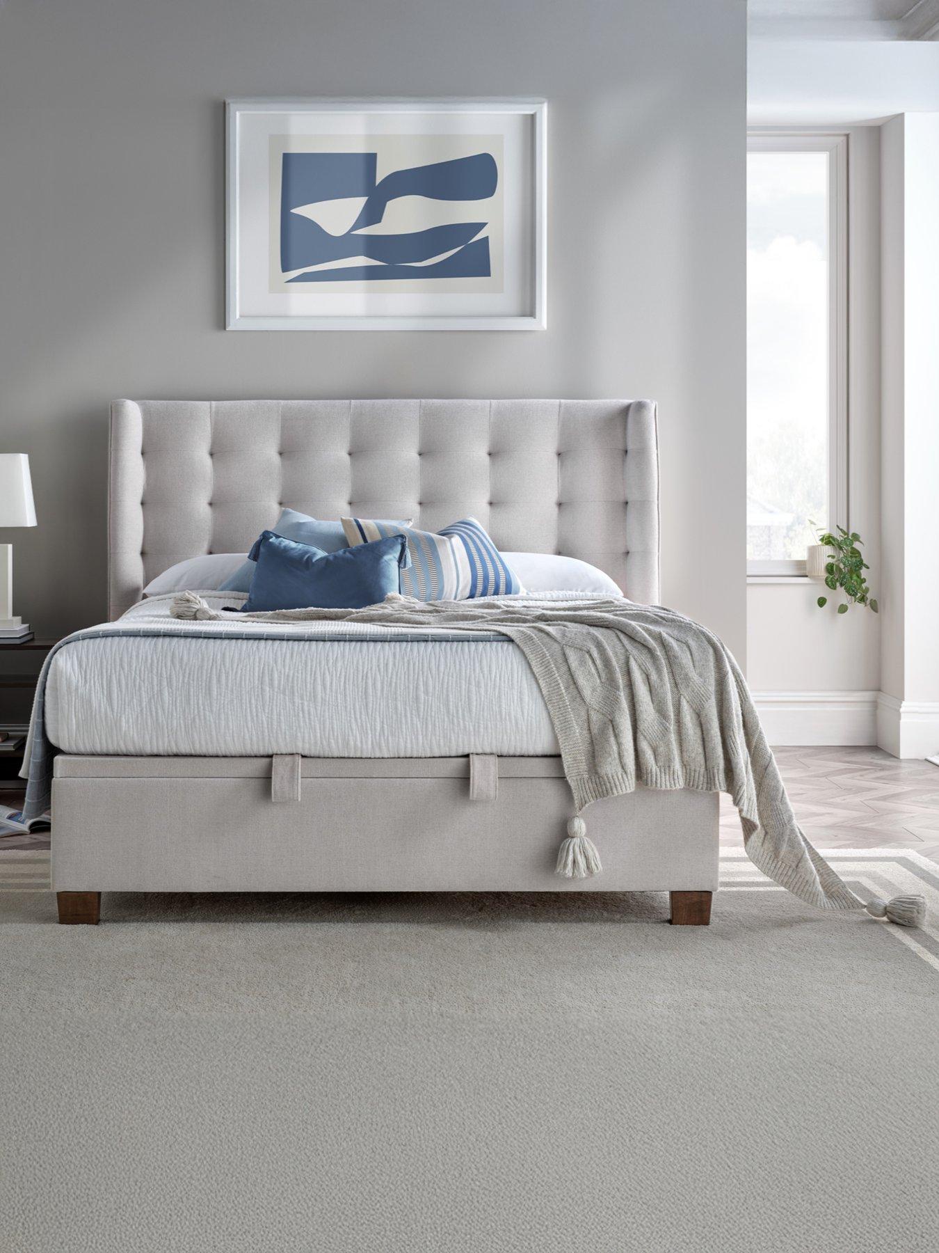 Very Home Hendrick Ottoman Bed with Airsprung Mattress Options