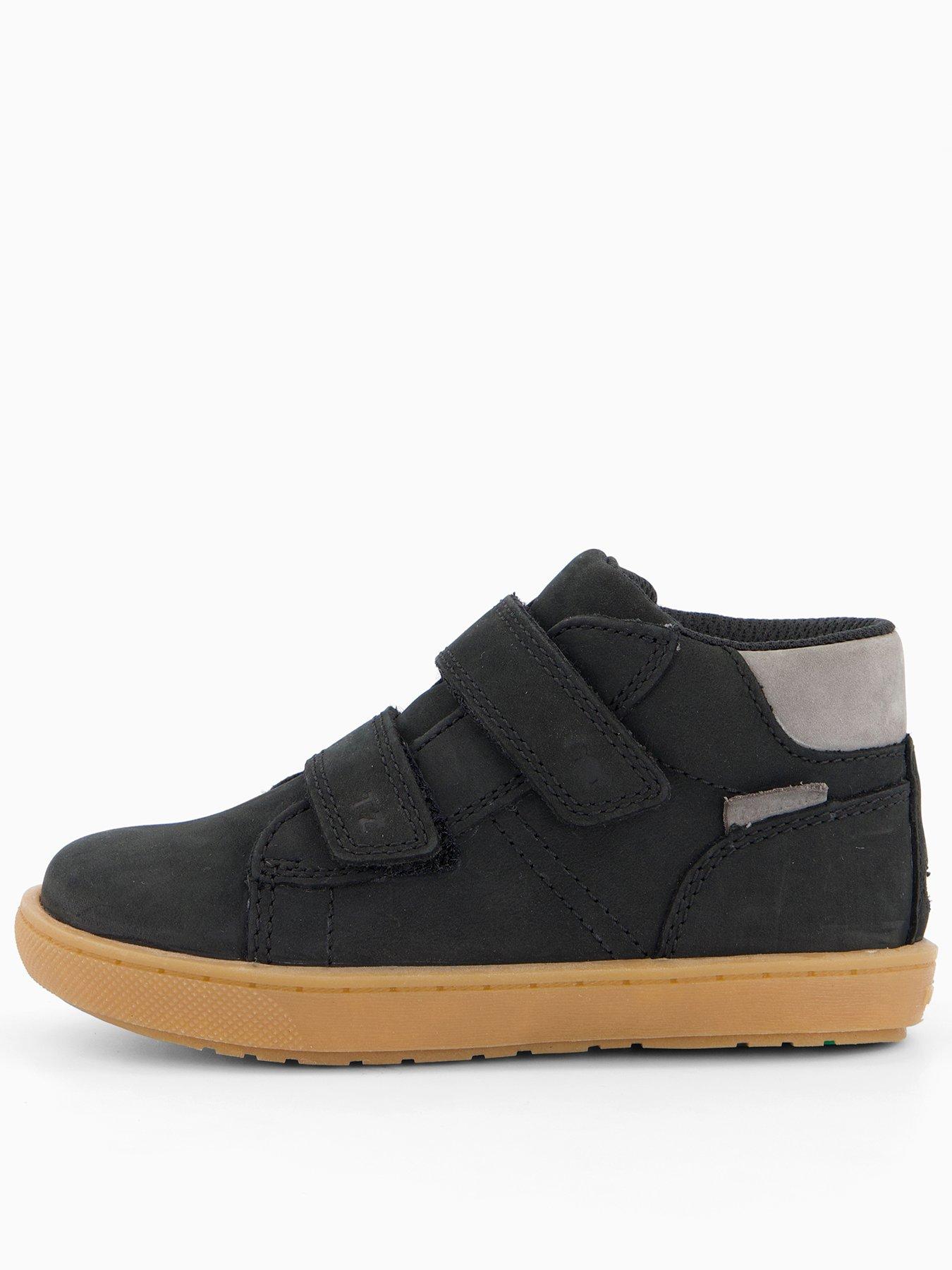 Image 1 of 8 of The Very Collection Toezone Boys Suede Black Ankle Boots