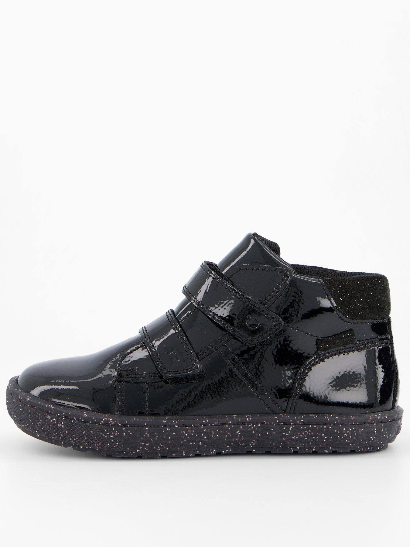 Image 1 of 8 of The Very Collection Toezone Girls Patent Black Two Strap Boot
